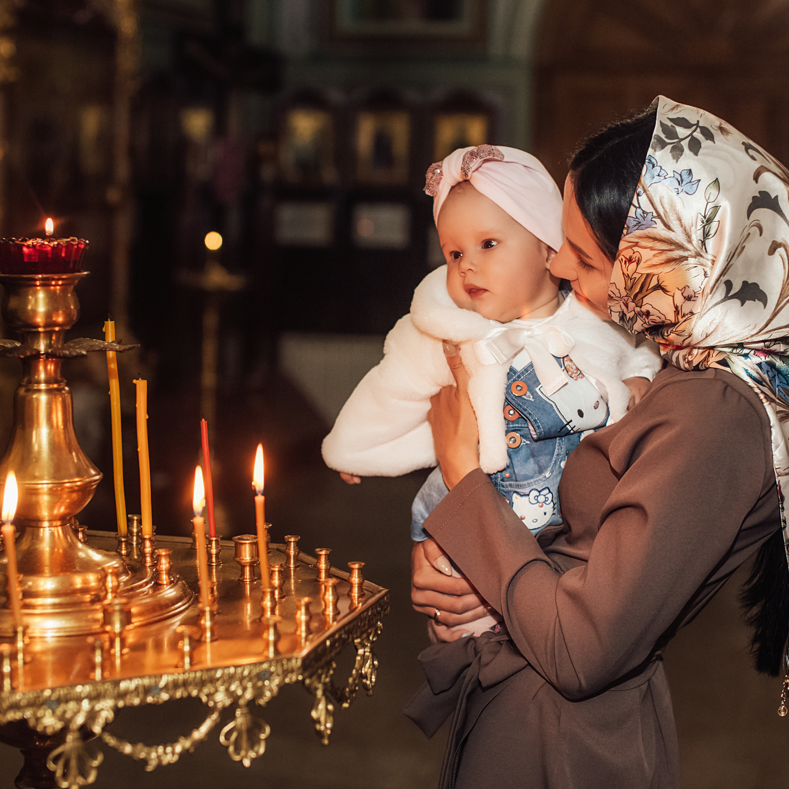Таинство Крещения Евочки