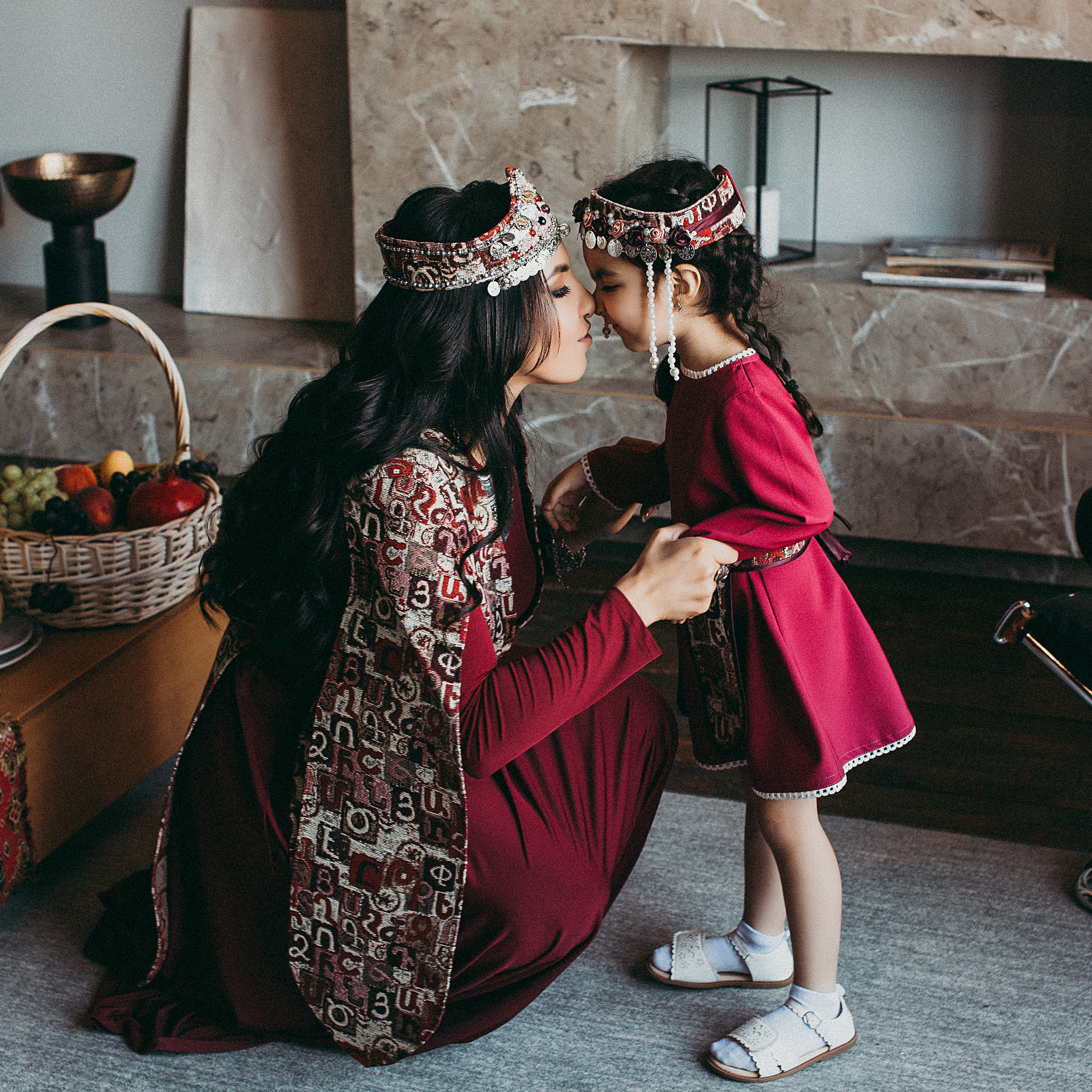 Съемка в национальном стиле