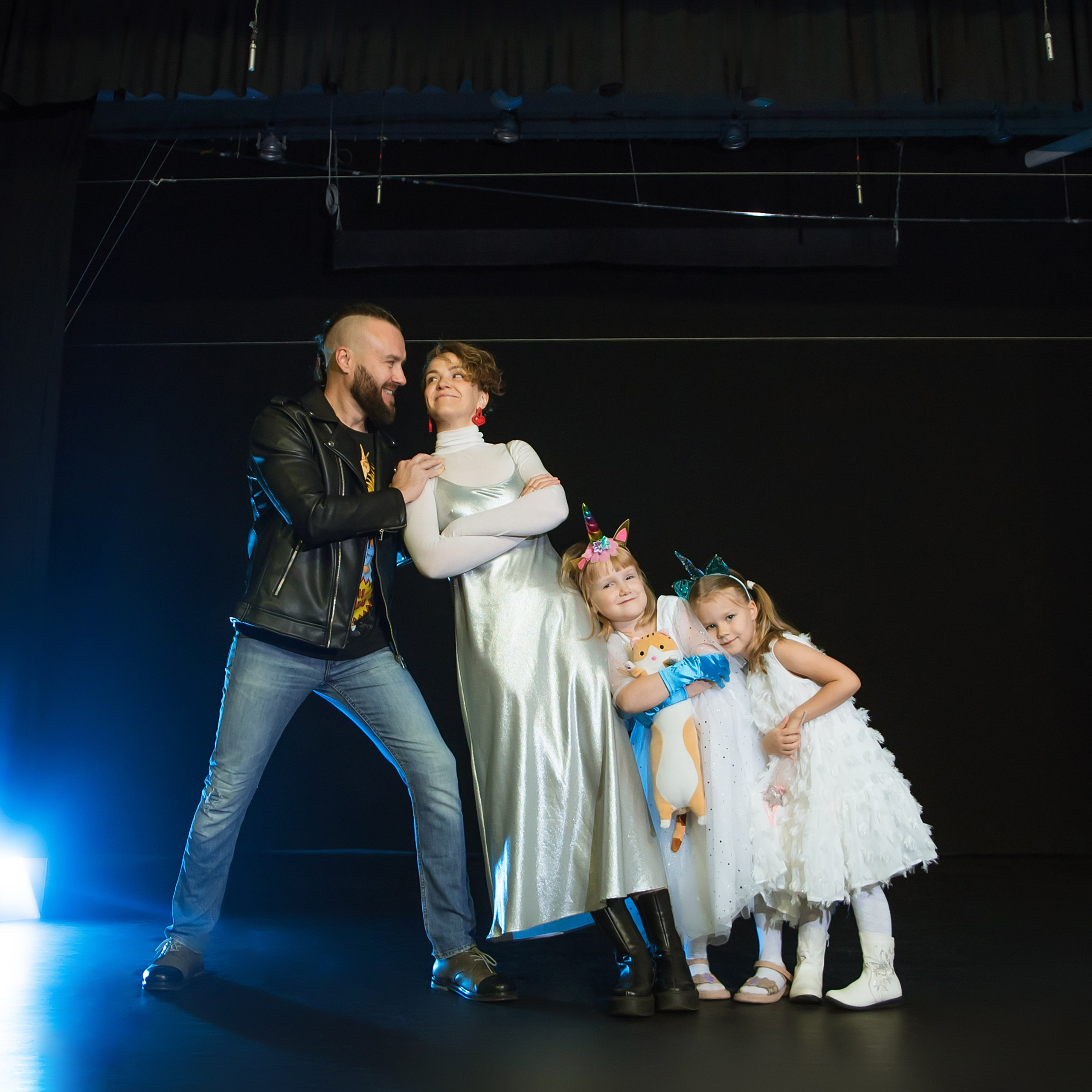 Творческая семейная съемка