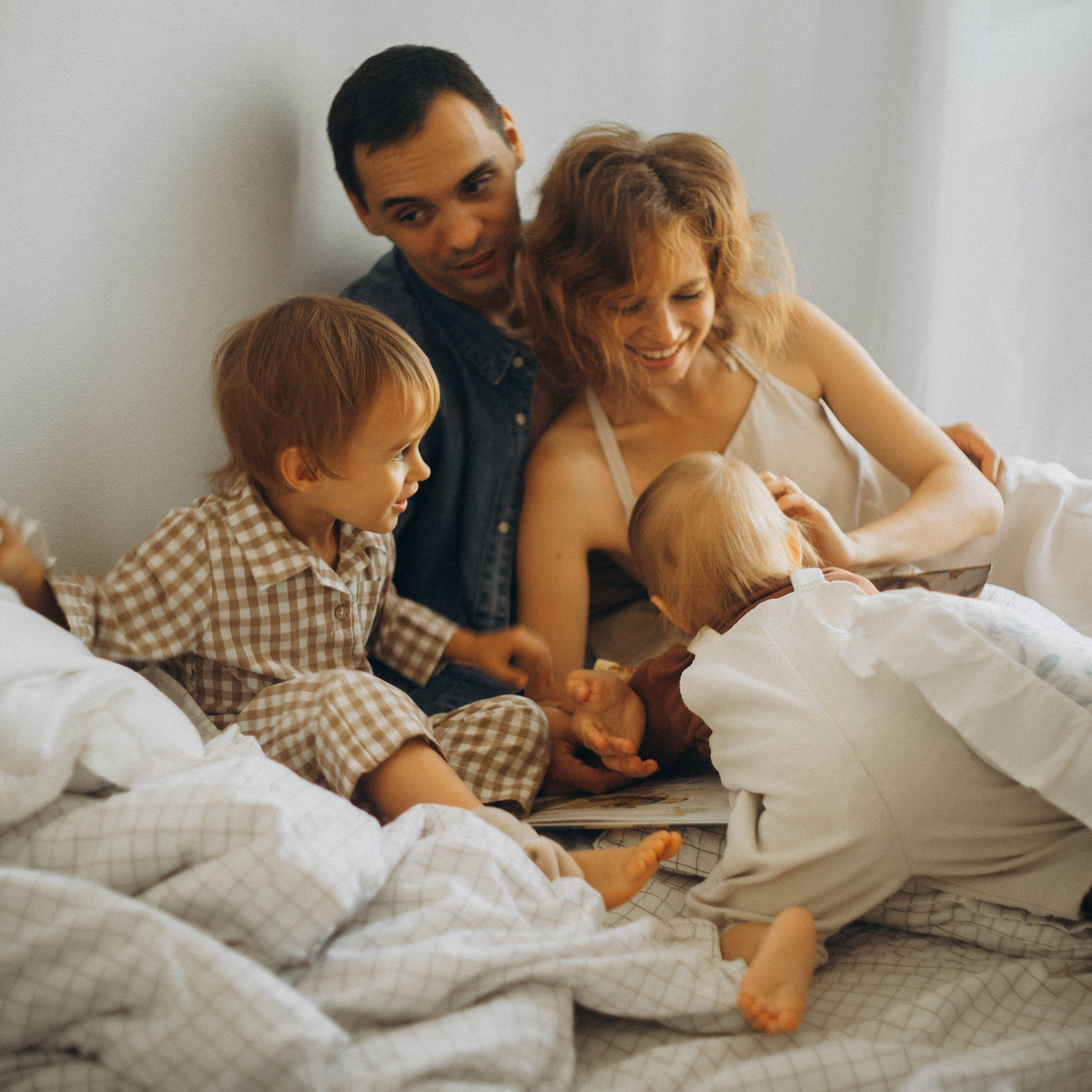 Оля, Рома, Миша, Вера