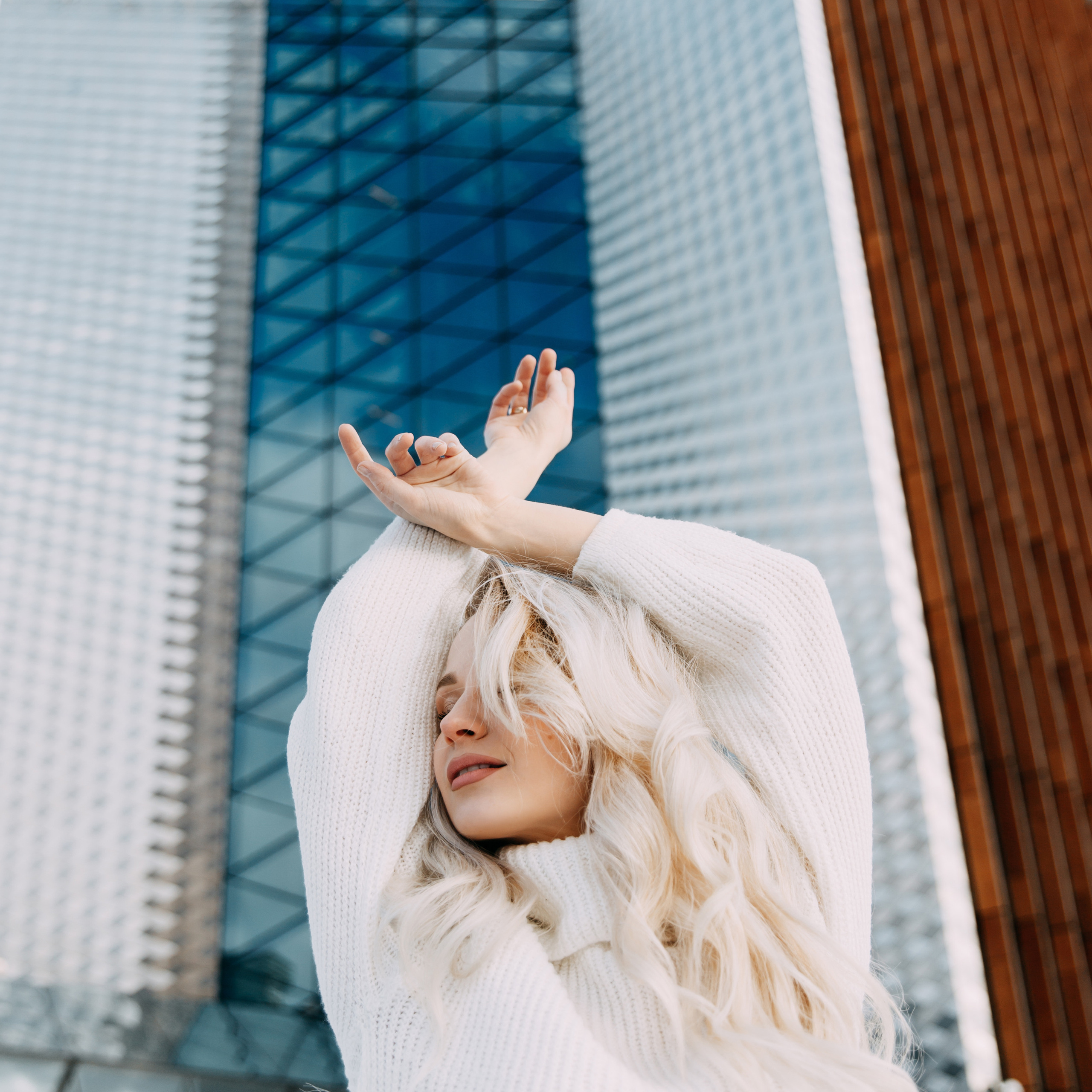 Среди высоток Вильнюса • Зима 2023