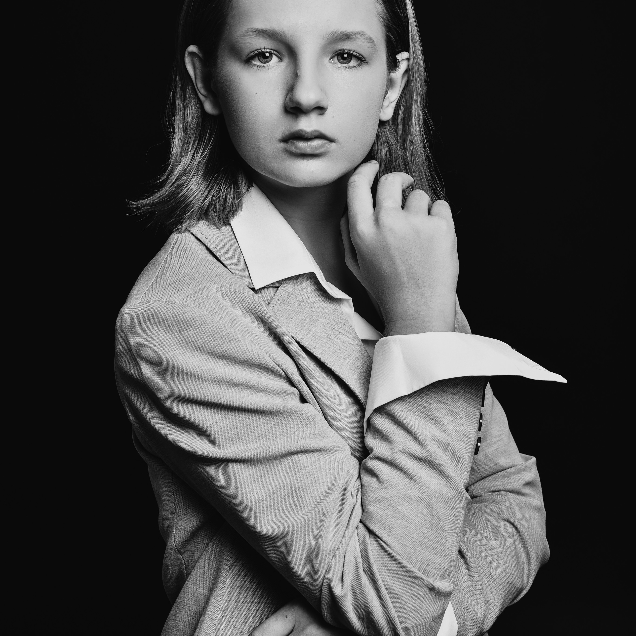 ч/б портреты