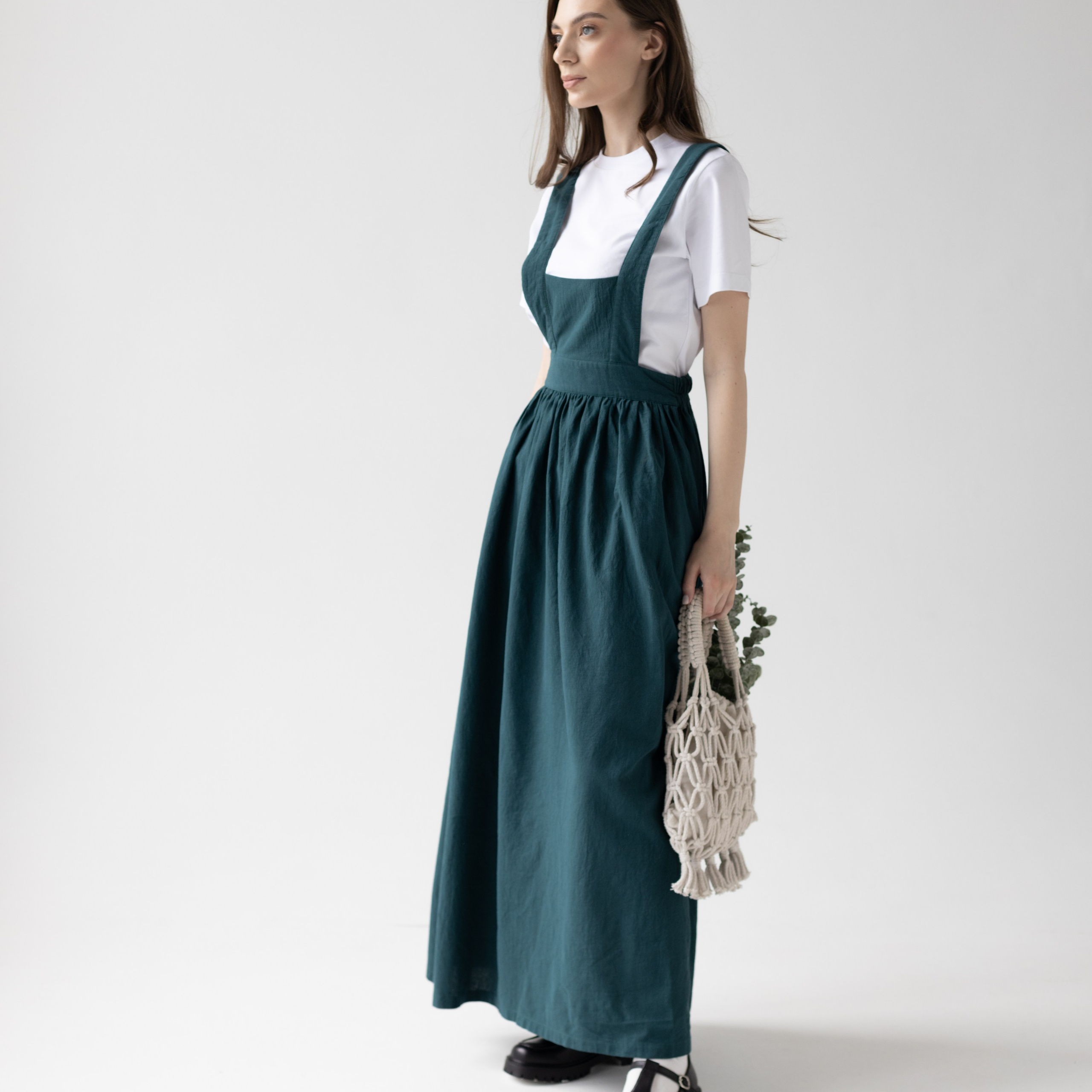 Сарафаны из крапивы. Фотосессии на маркетплейсы