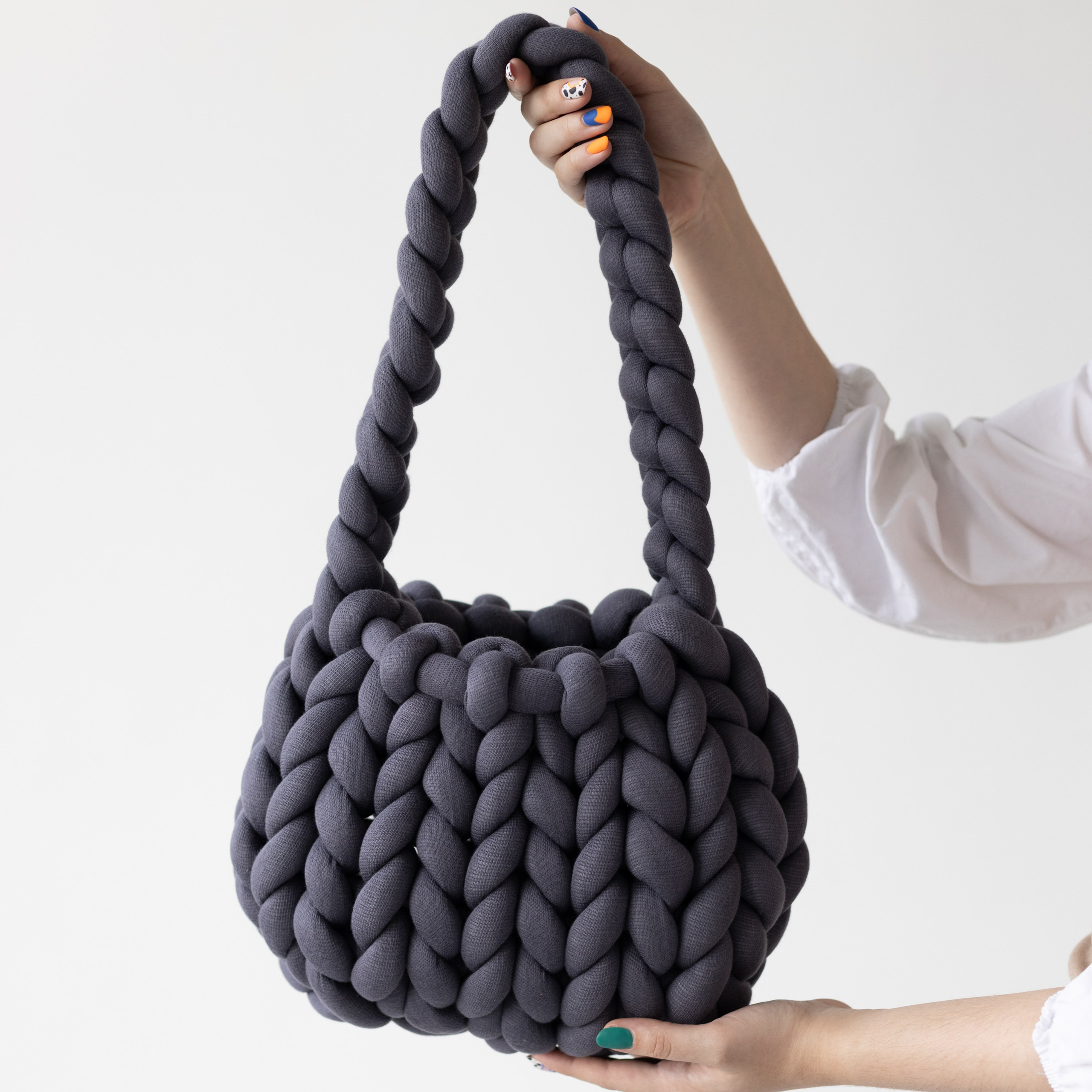 Сумки вязанные. Фотосессии на маркетплейсы