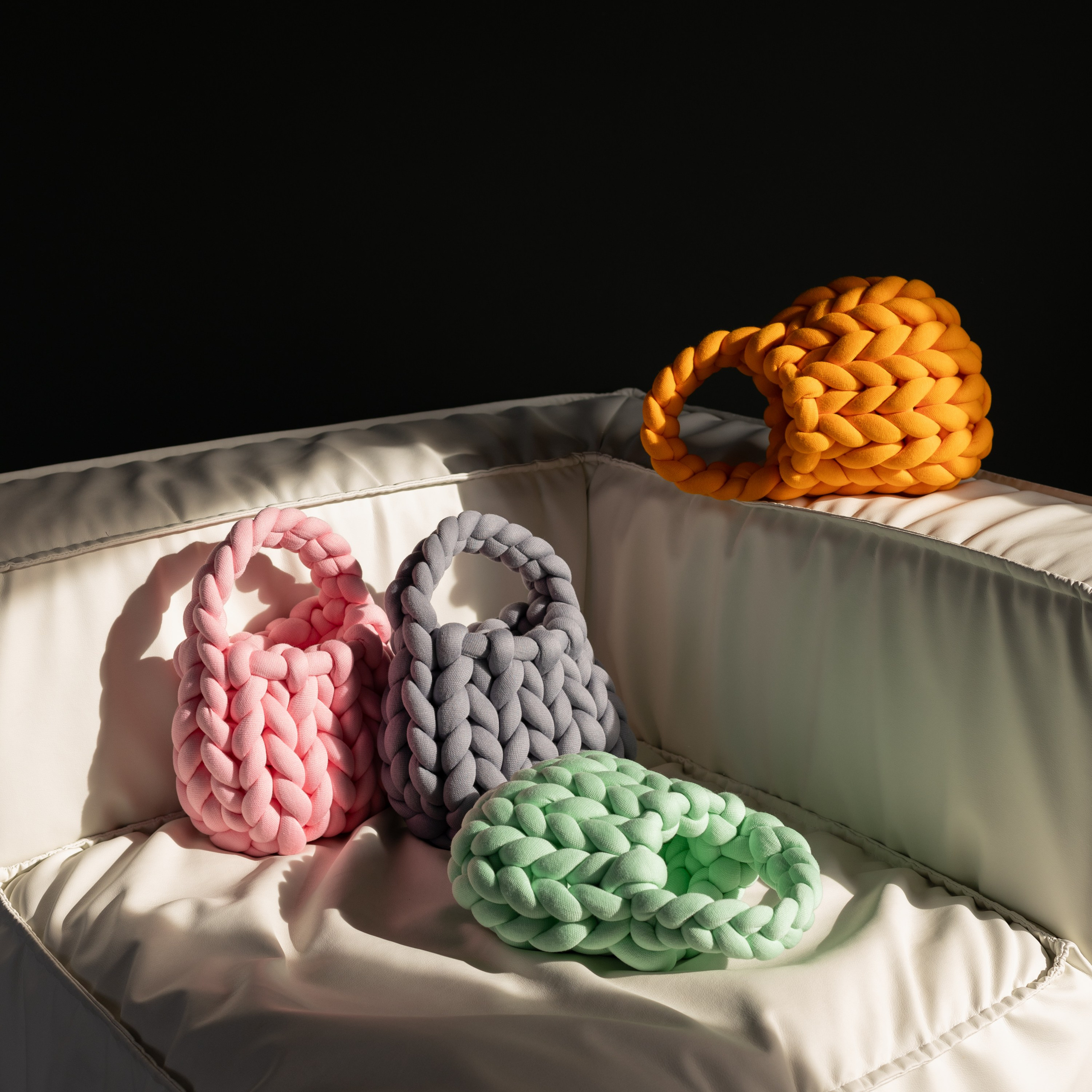 Сумки вязанные. Фотосессии на маркетплейсы