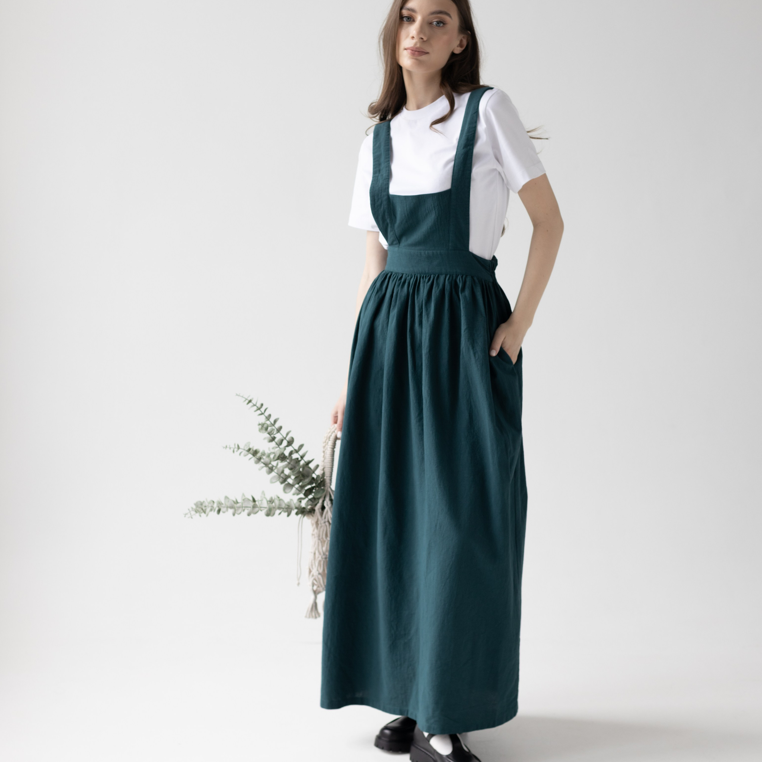 Сарафаны из крапивы. Фотосессии на маркетплейсы