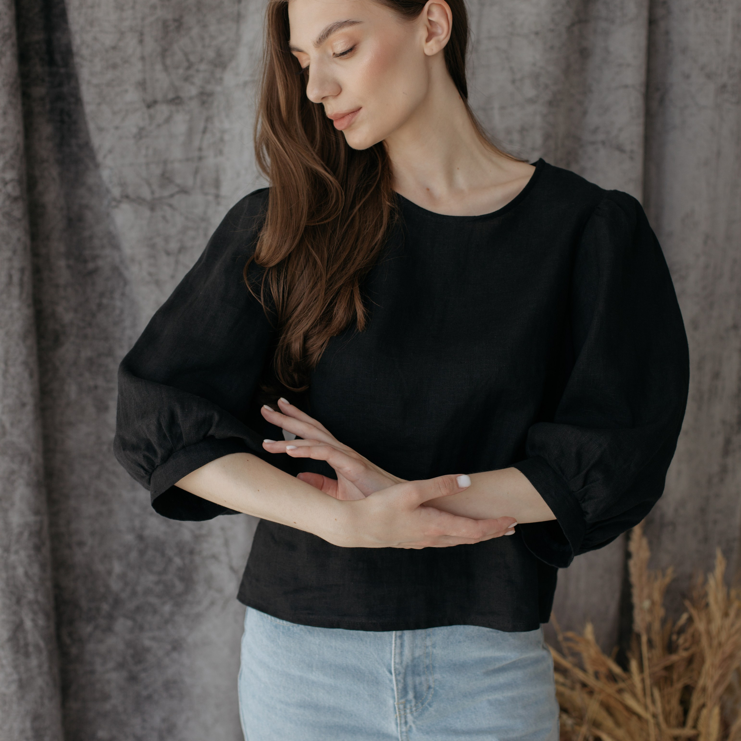 Сарафаны из крапивы. Фотосессии на маркетплейсы