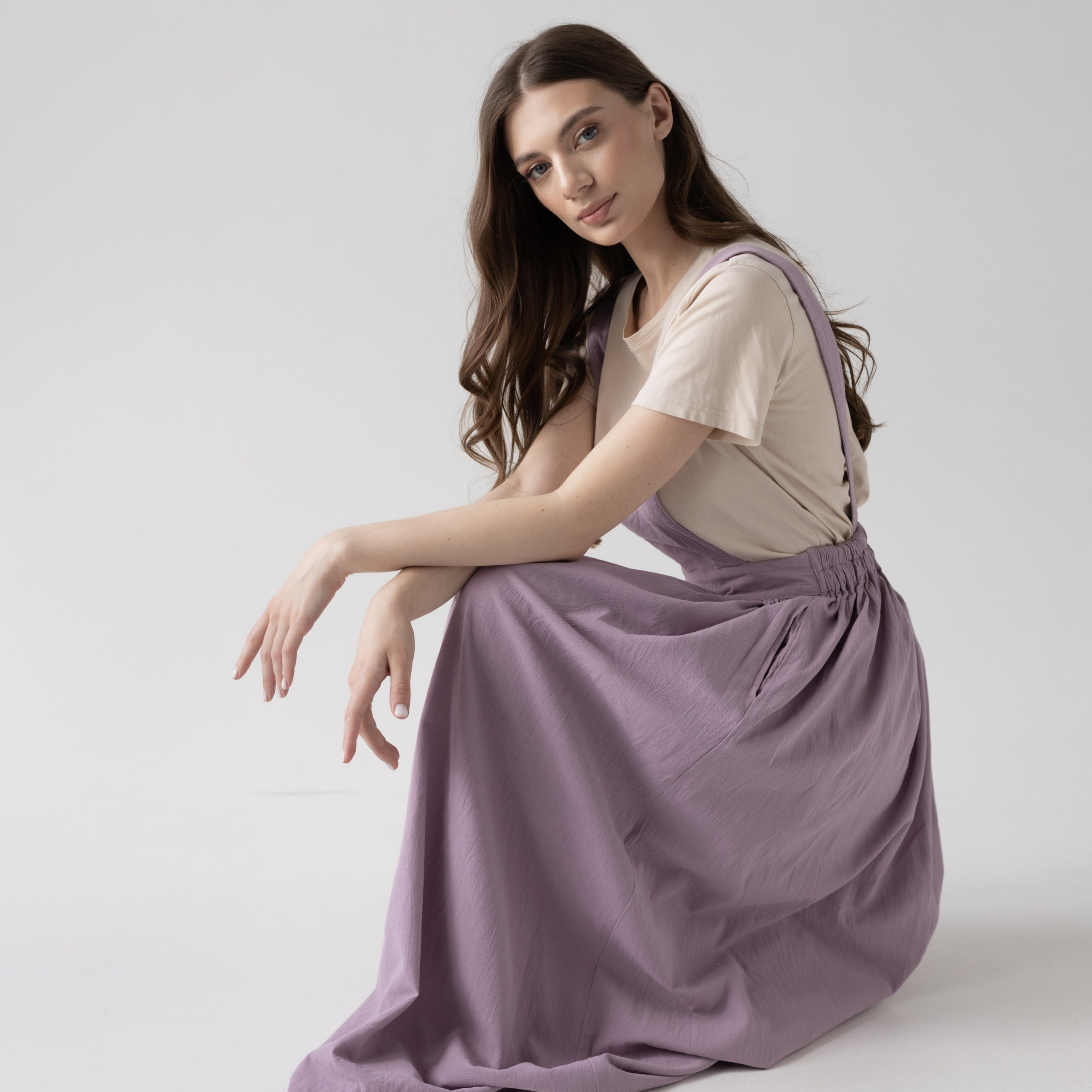 Сарафаны из крапивы. Фотосессии на маркетплейсы