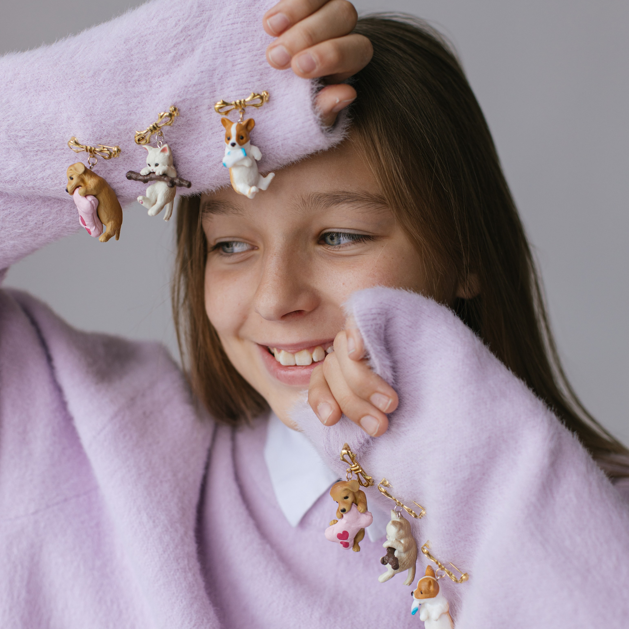 Брелки и броши. Фотосессии на маркетплейсы