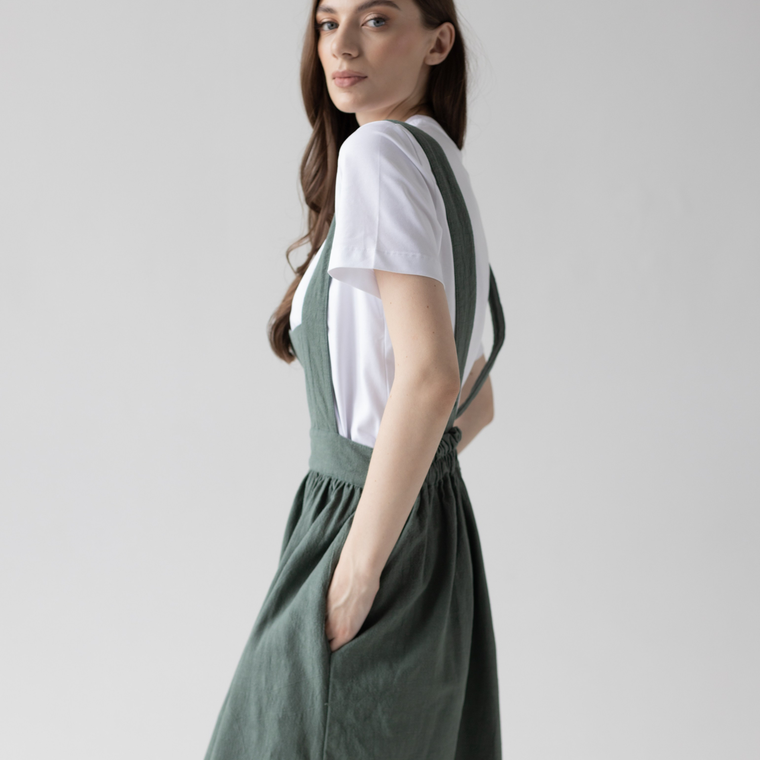 Сарафаны из крапивы. Фотосессии на маркетплейсы