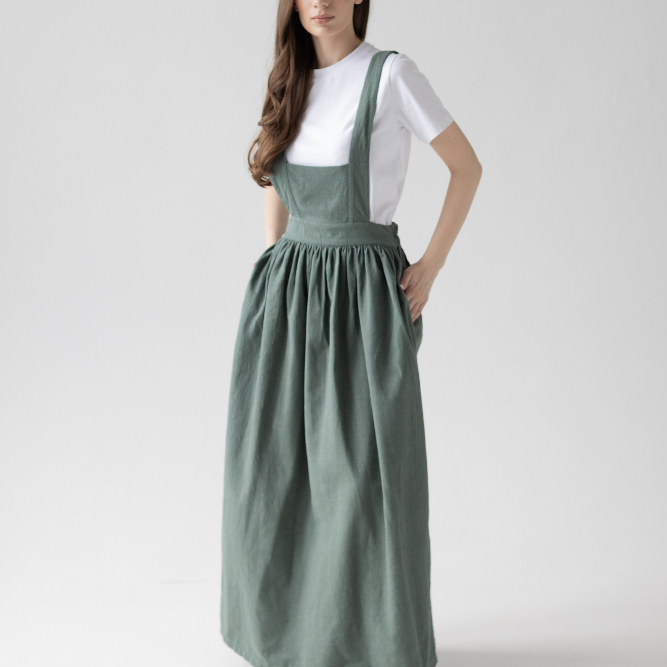 Сарафаны из крапивы. Фотосессии на маркетплейсы