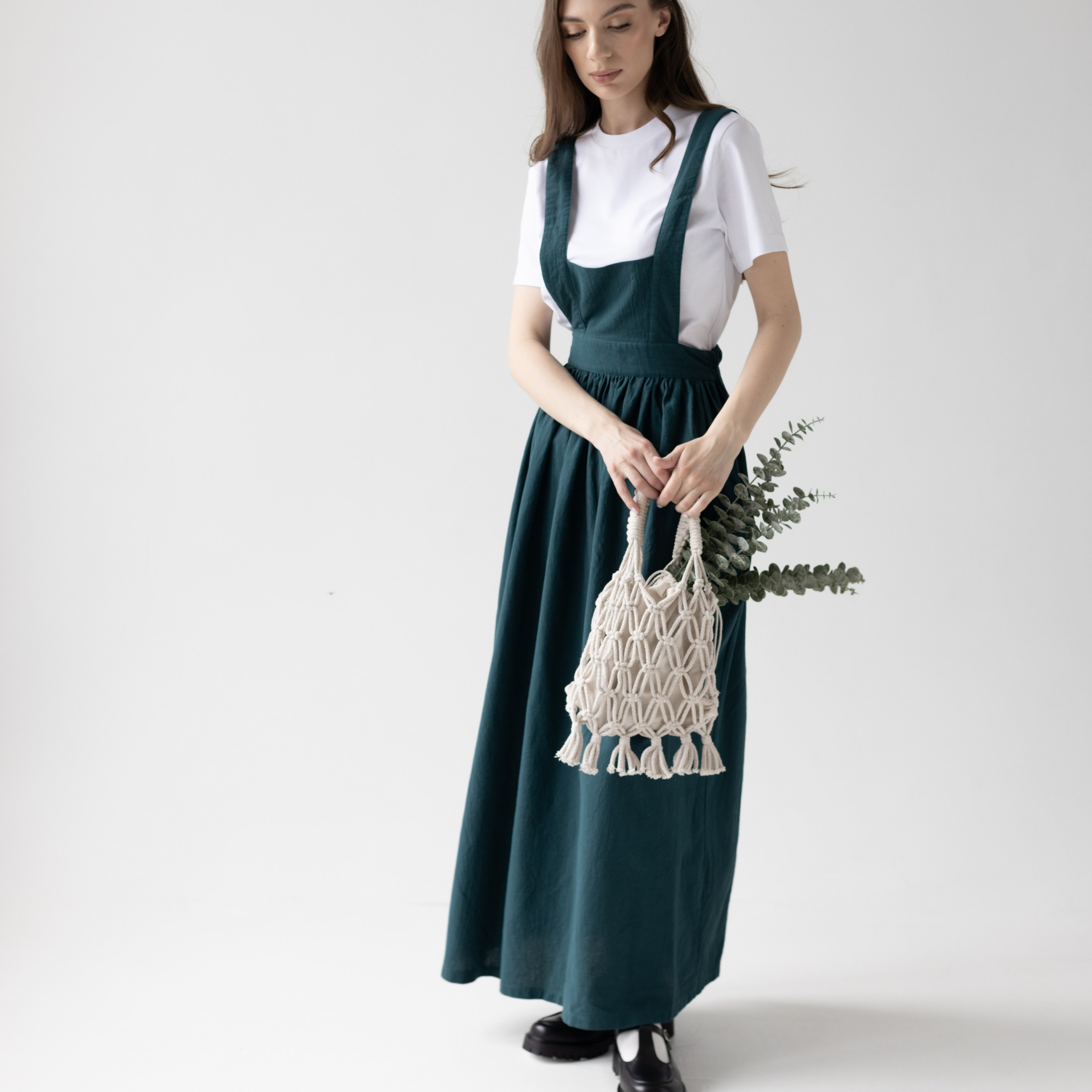 Сарафаны из крапивы. Фотосессии на маркетплейсы