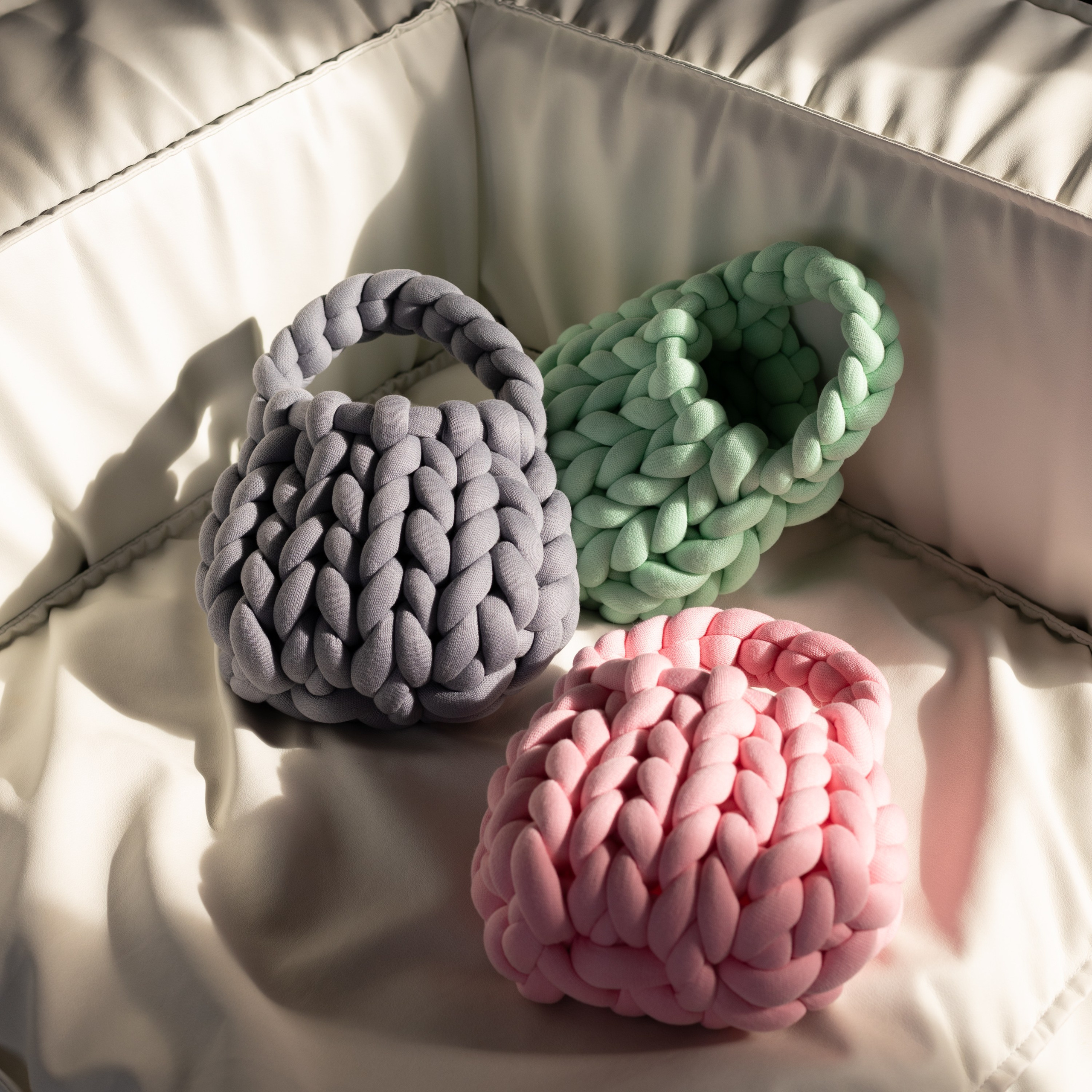 Сумки вязанные. Фотосессии на маркетплейсы