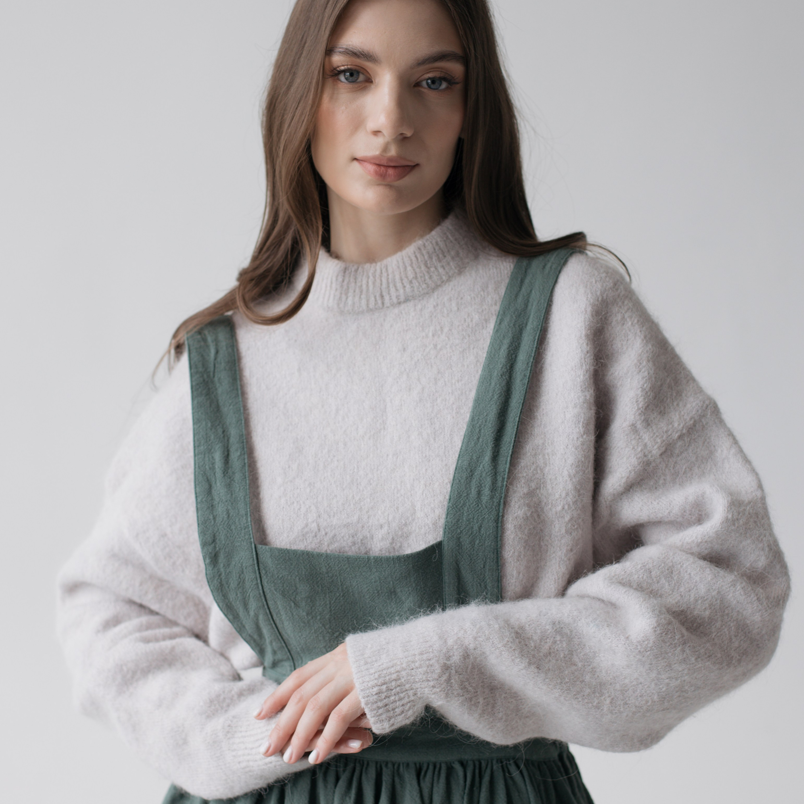 Сарафаны из крапивы. Фотосессии на маркетплейсы