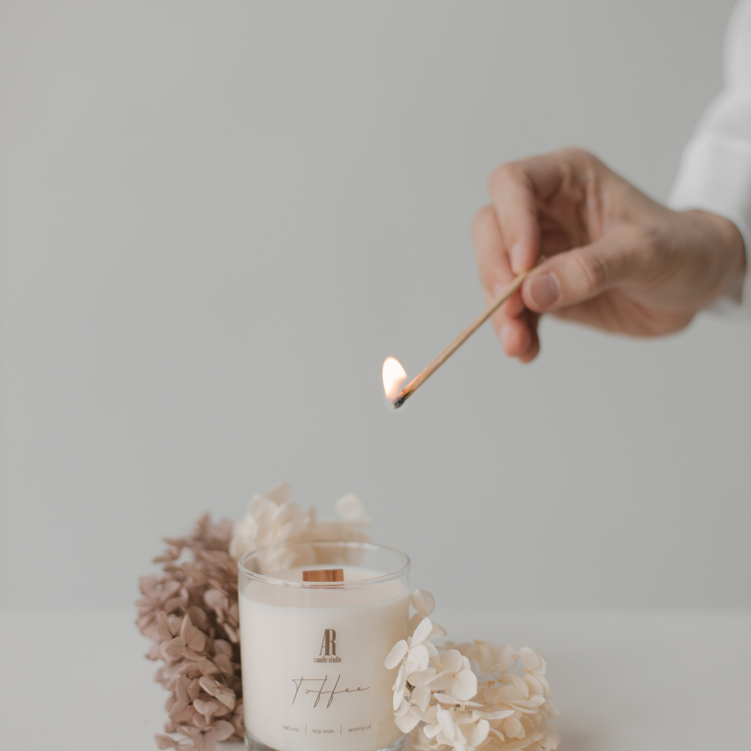 Свечи AR candle. Фотосессии на маркетплейсы