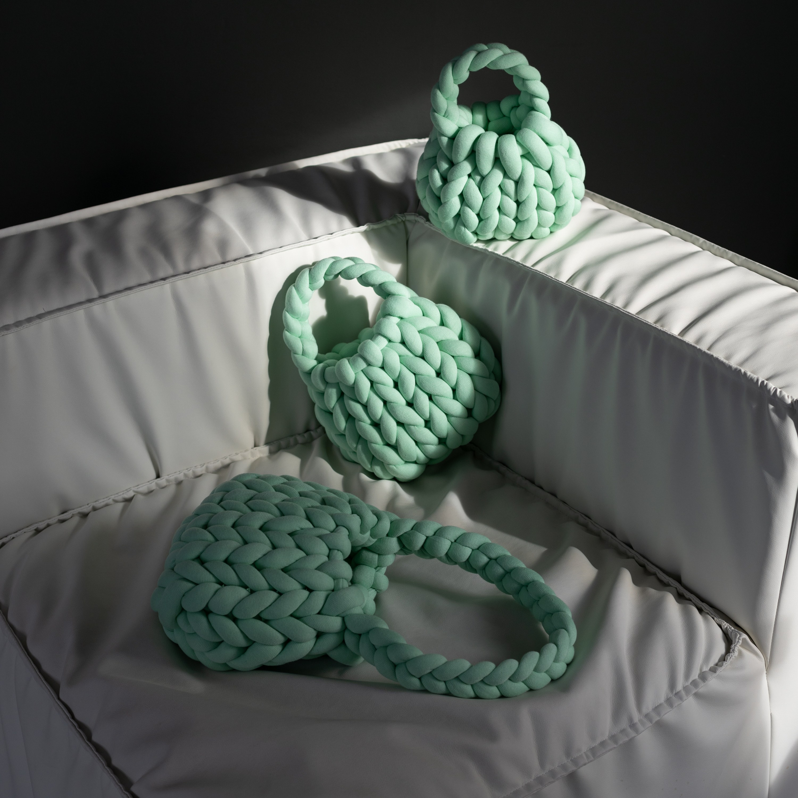 Сумки вязанные. Фотосессии на маркетплейсы