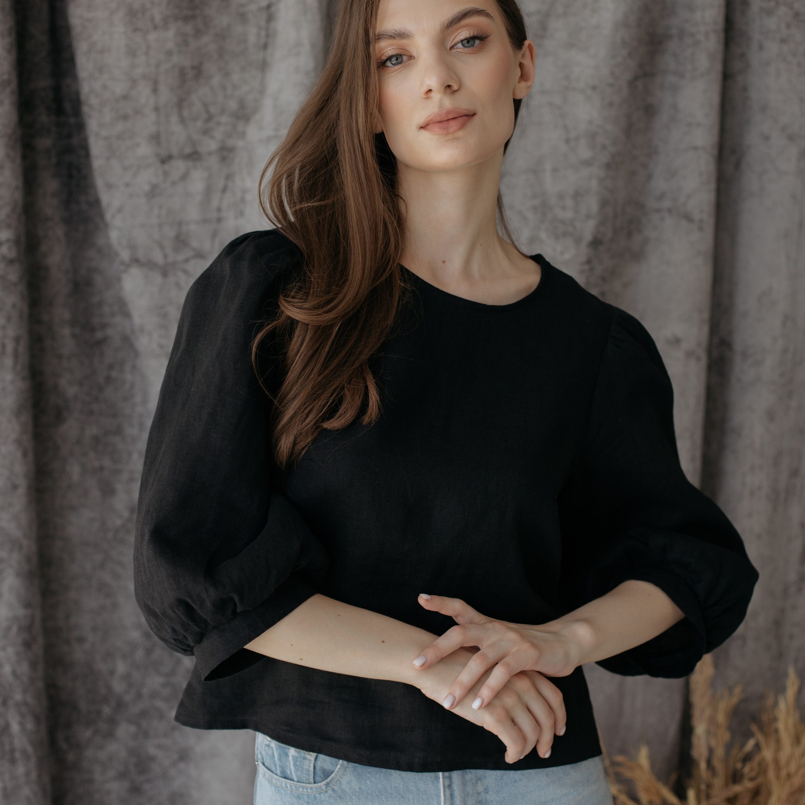 Сарафаны из крапивы. Фотосессии на маркетплейсы