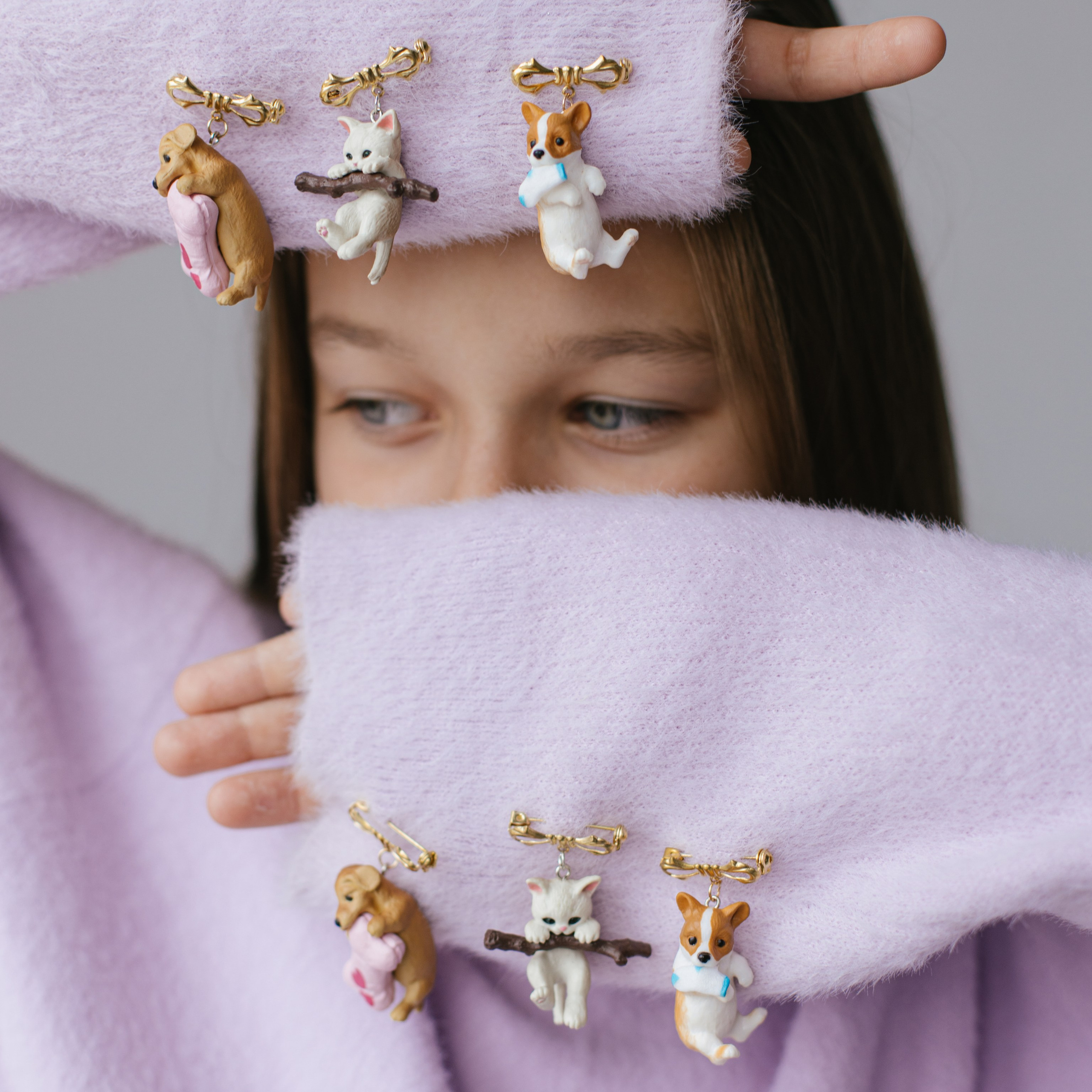 Брелки и броши. Фотосессии на маркетплейсы