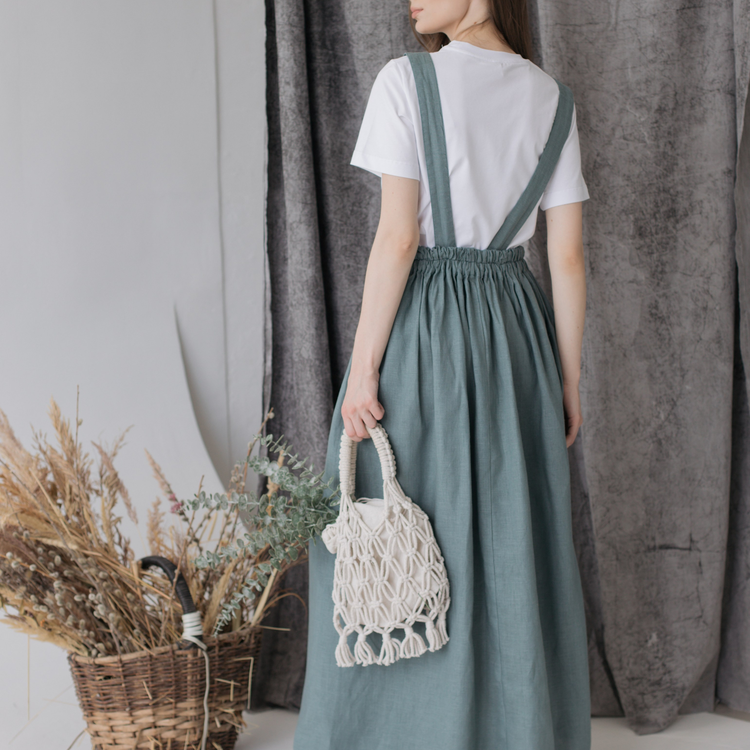 Сарафаны из крапивы. Фотосессии на маркетплейсы