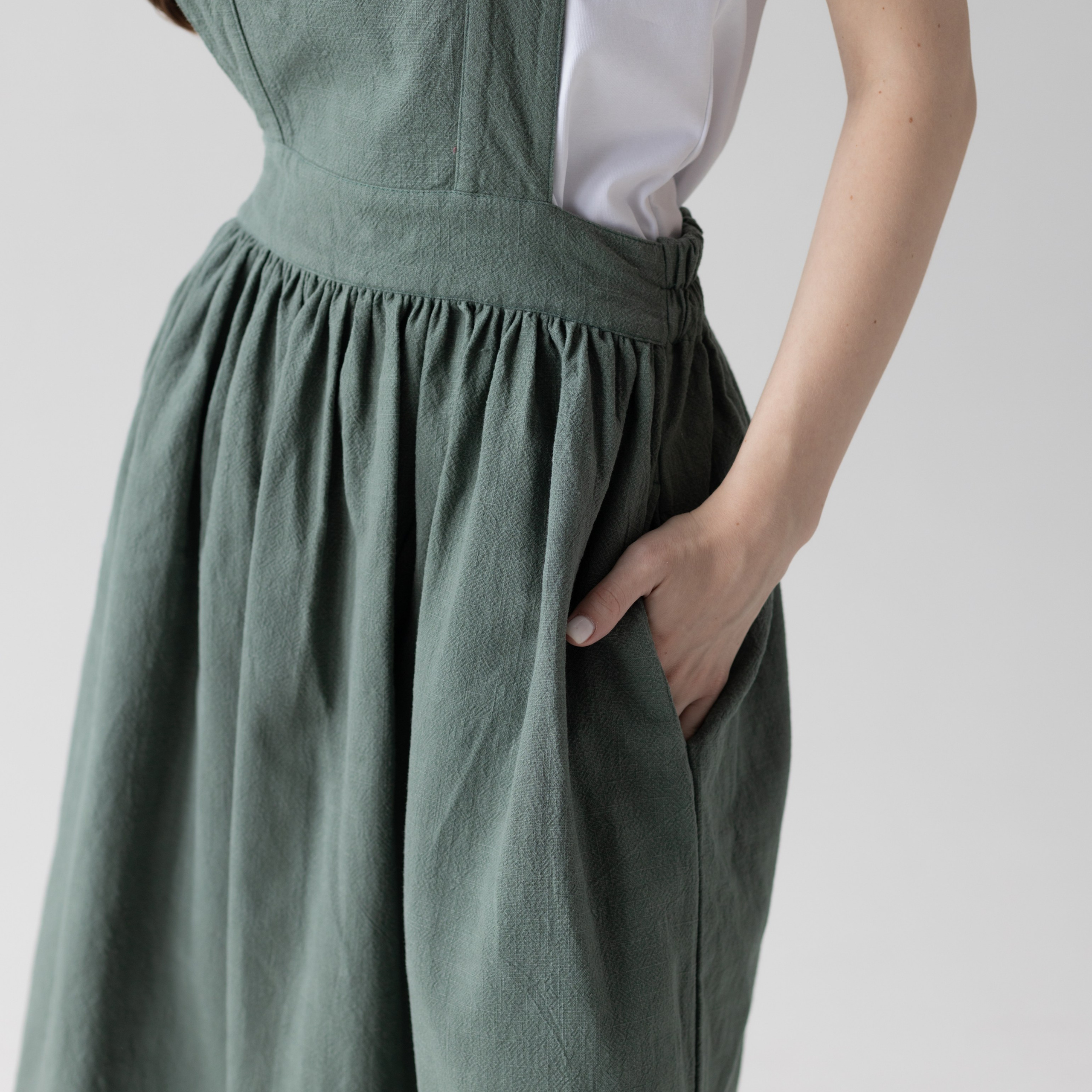 Сарафаны из крапивы. Фотосессии на маркетплейсы