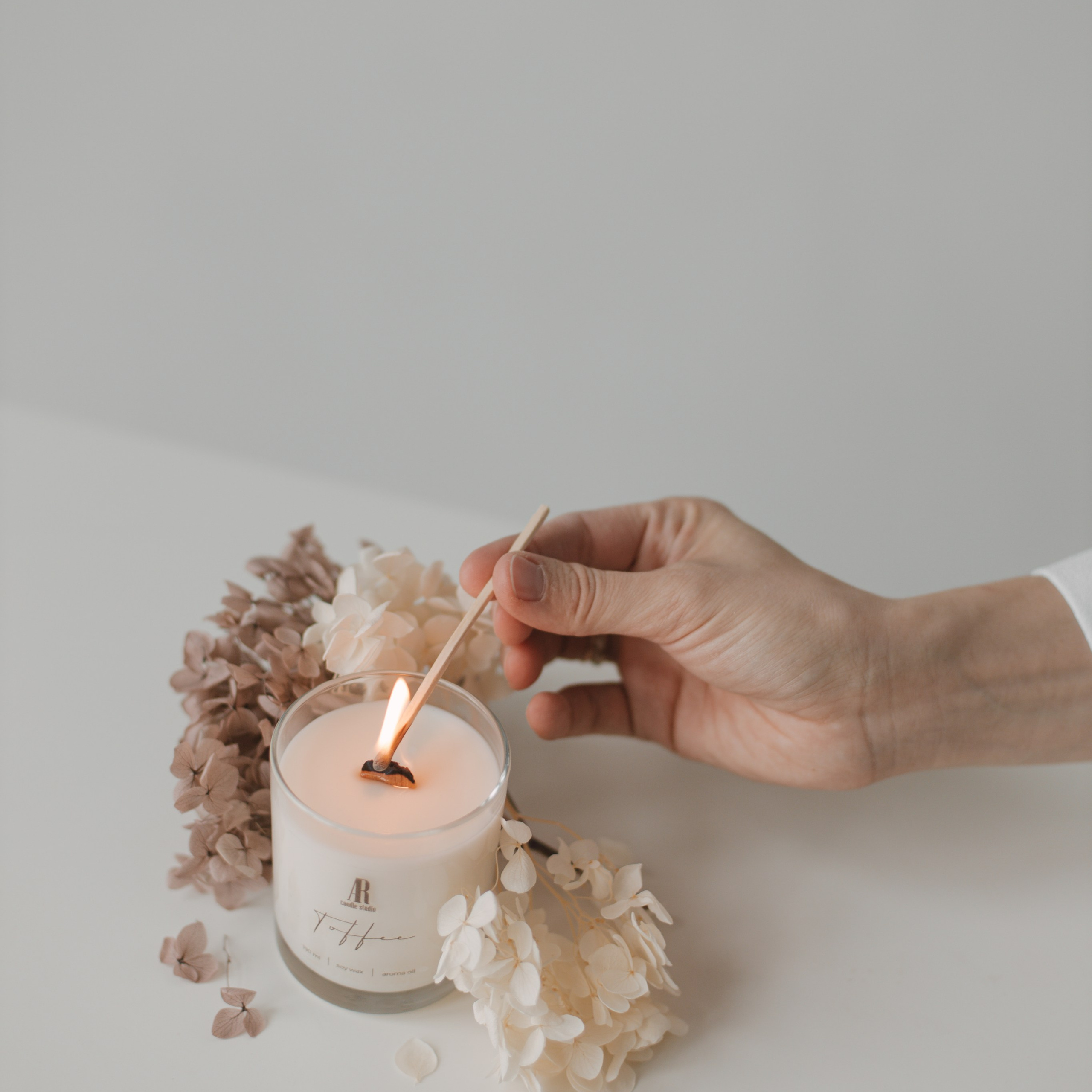 Свечи AR candle. Фотосессии на маркетплейсы