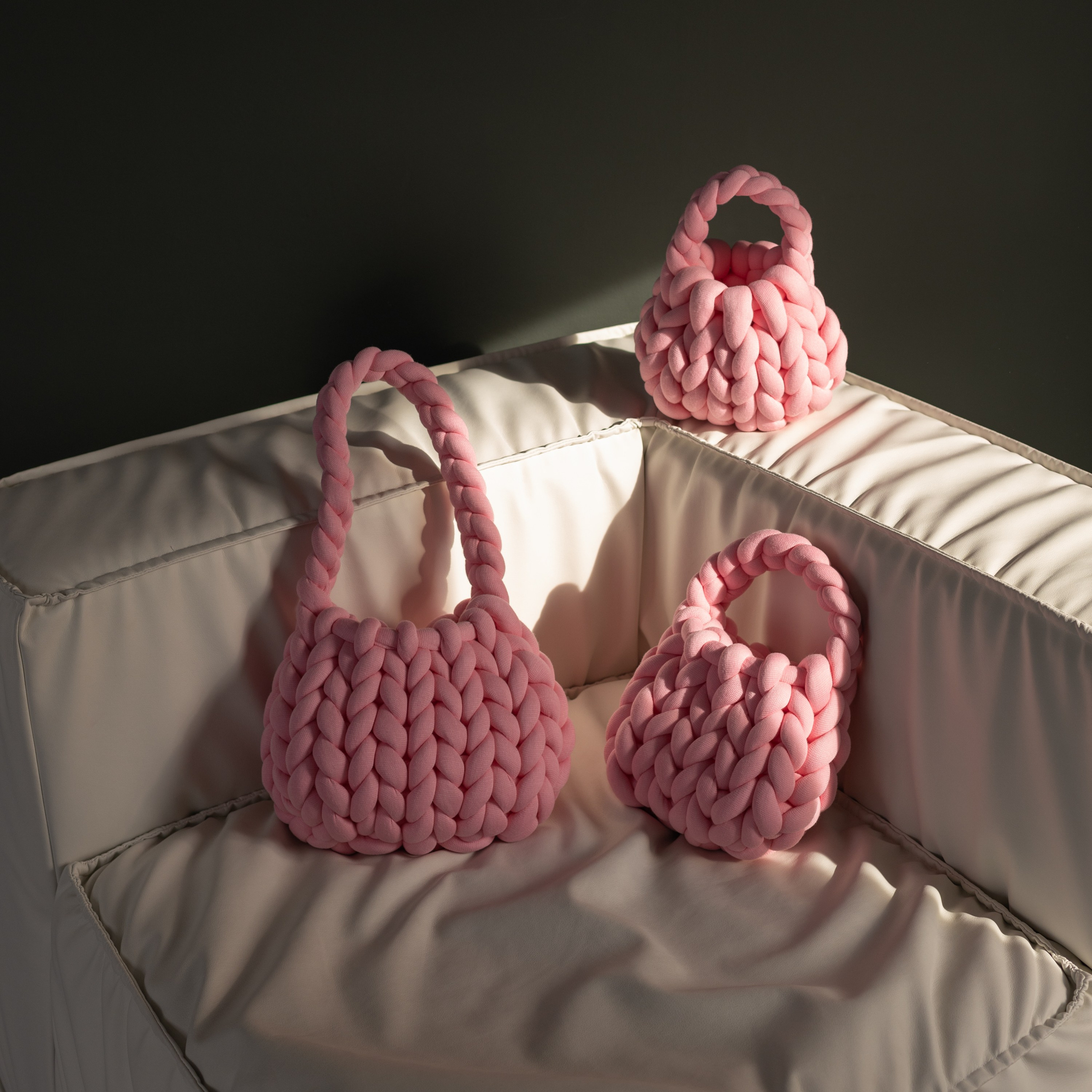 Сумки вязанные. Фотосессии на маркетплейсы