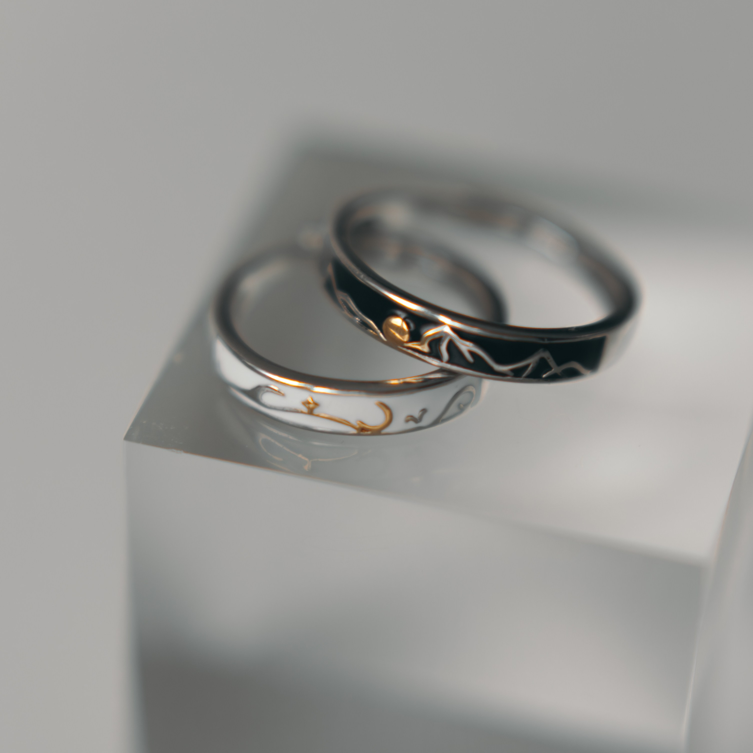 Парные кольца. Фотосессии на маркетплейсы