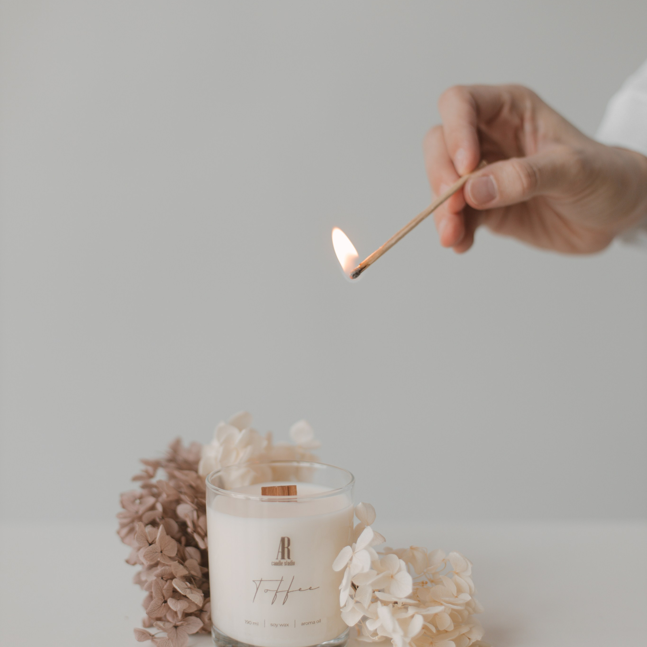 Свечи AR candle. Фотосессии на маркетплейсы