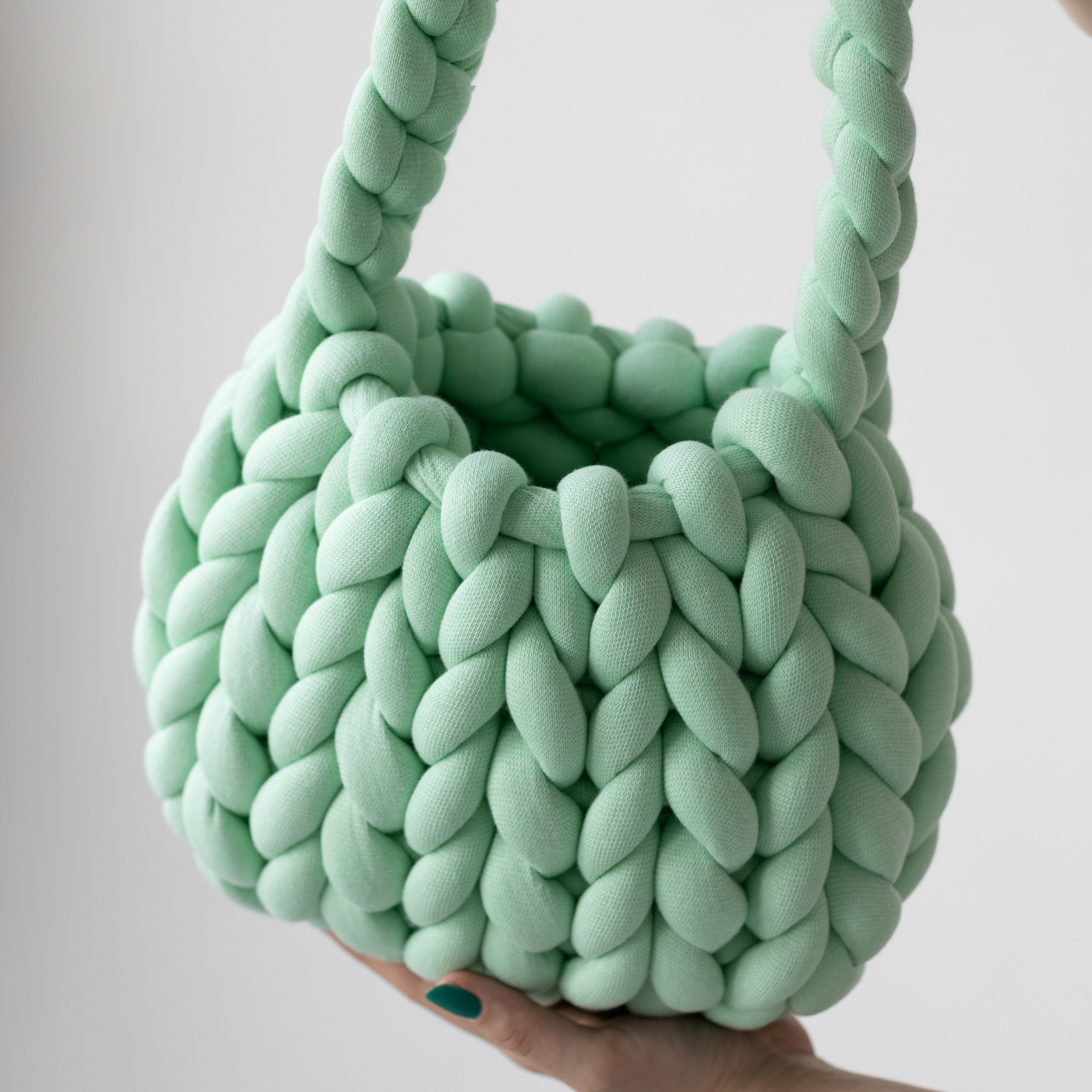 Сумки вязанные. Фотосессии на маркетплейсы