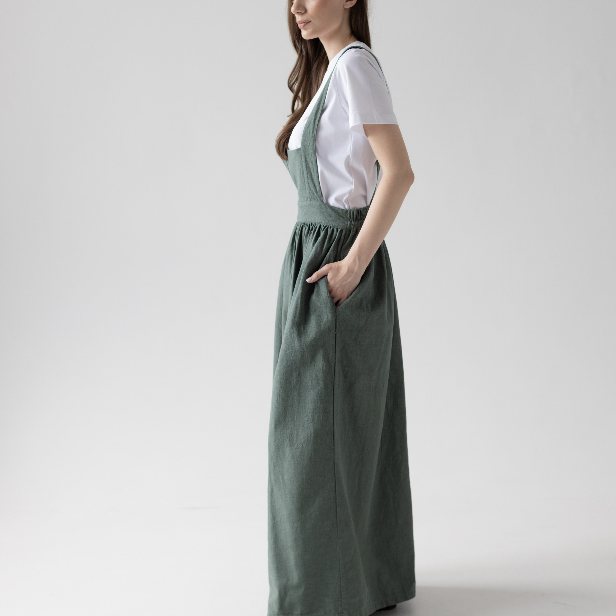 Сарафаны из крапивы. Фотосессии на маркетплейсы