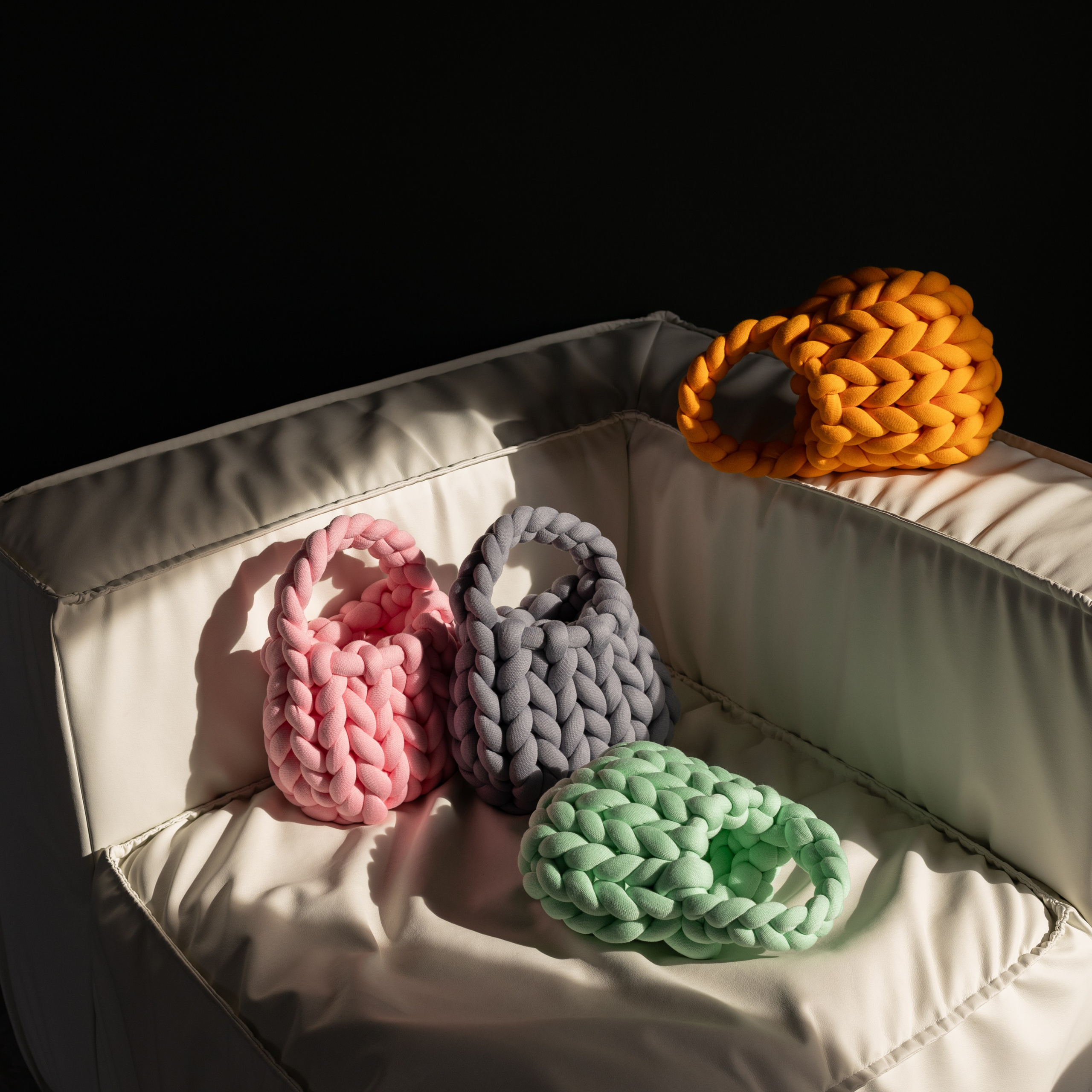 Сумки вязанные. Фотосессии на маркетплейсы