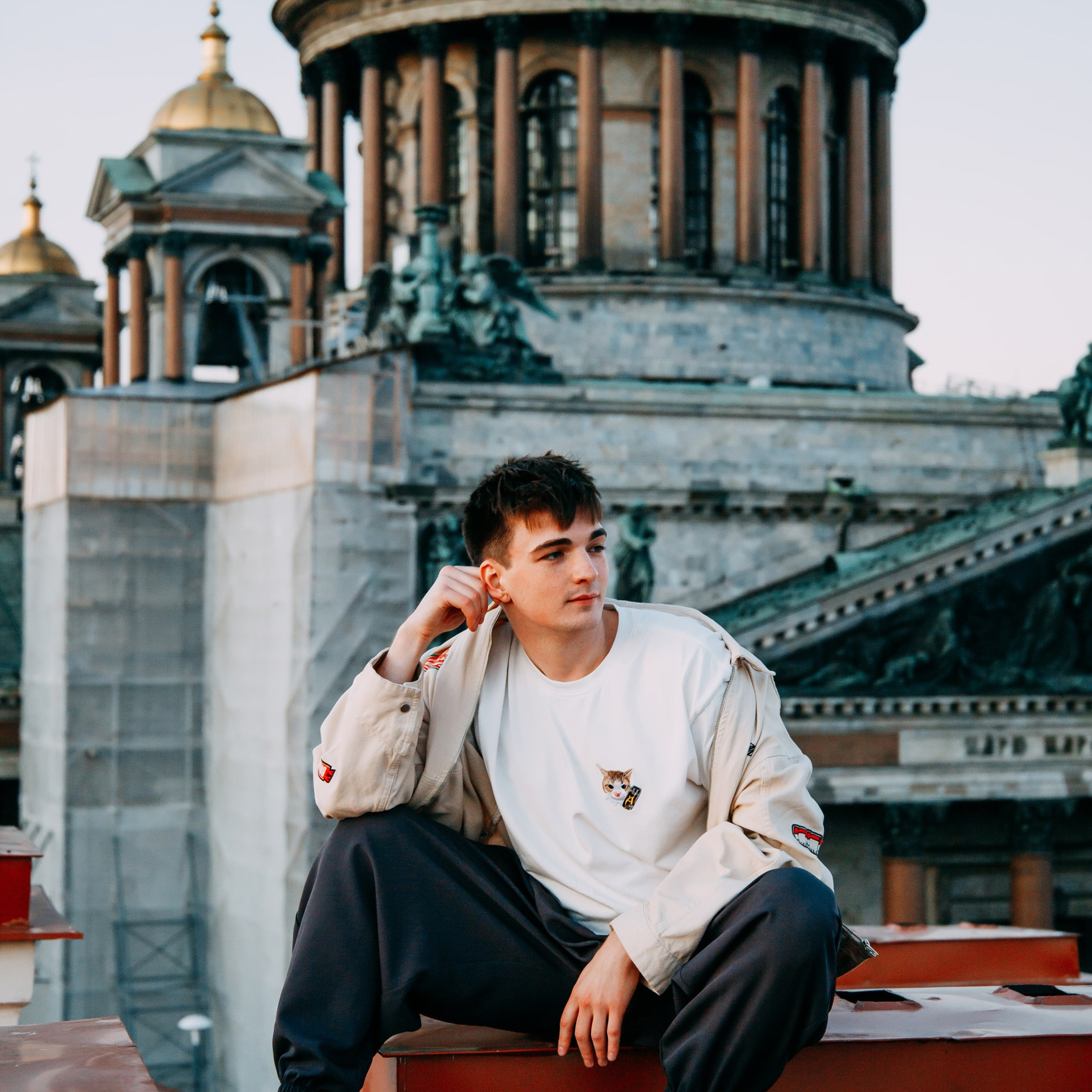 Экспресс-фотосессия на&nbsp;крыше у&nbsp;Исаакия