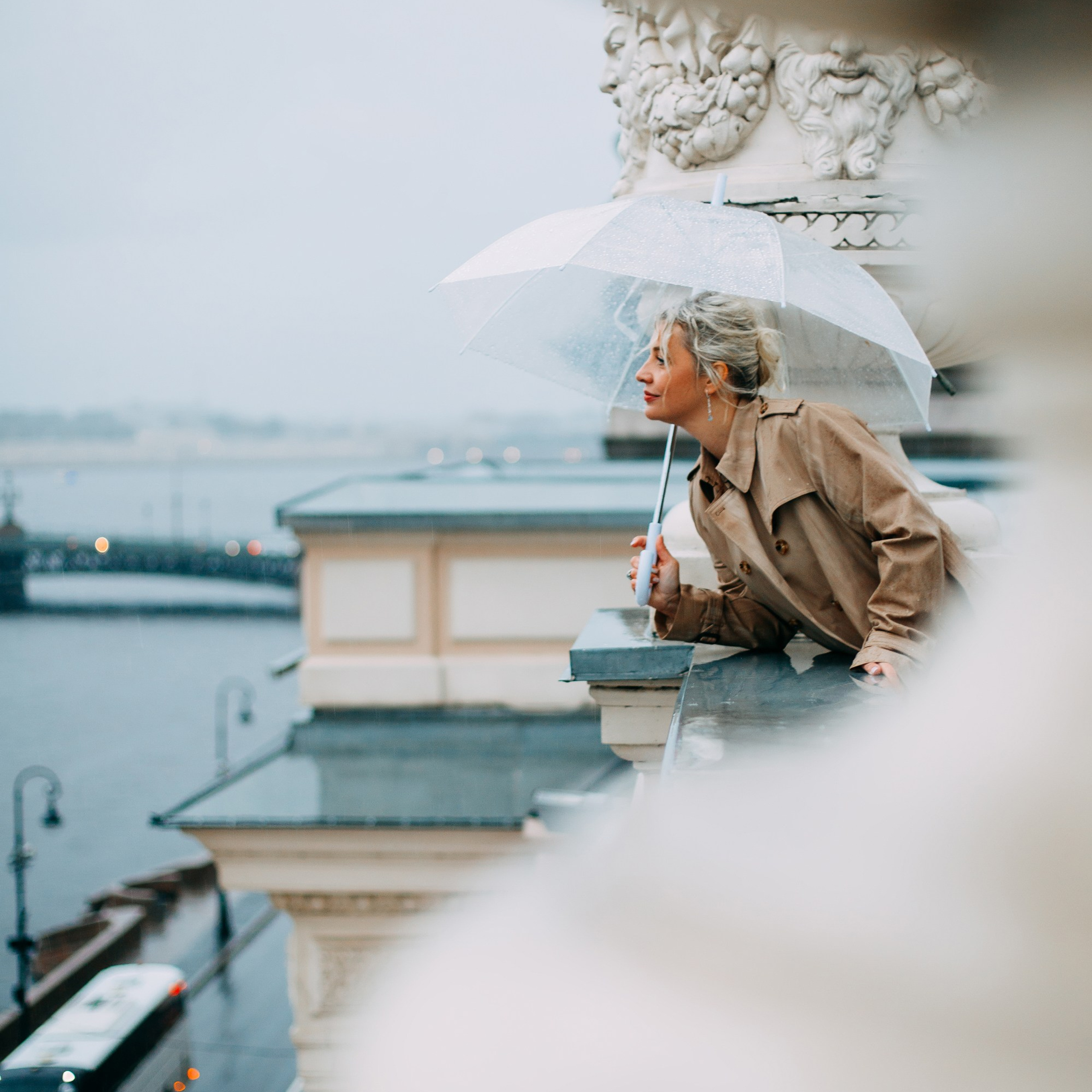 Фотосессии на&nbsp;крышах Питера. Дождливый Петербург./Фотограф в&nbsp;Питере
