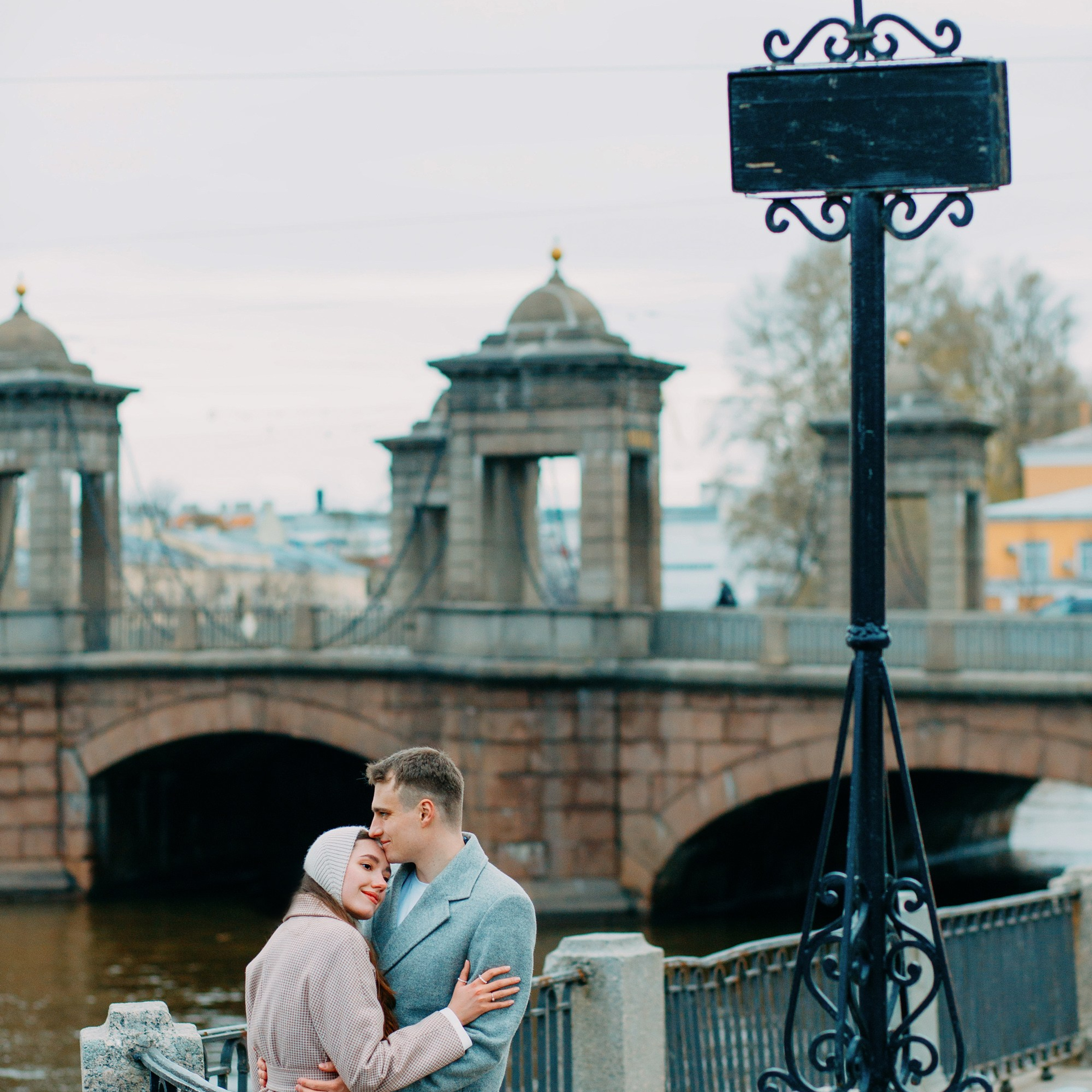 Фотосессия лавстори на&nbsp;Старо-Калинкином мосту