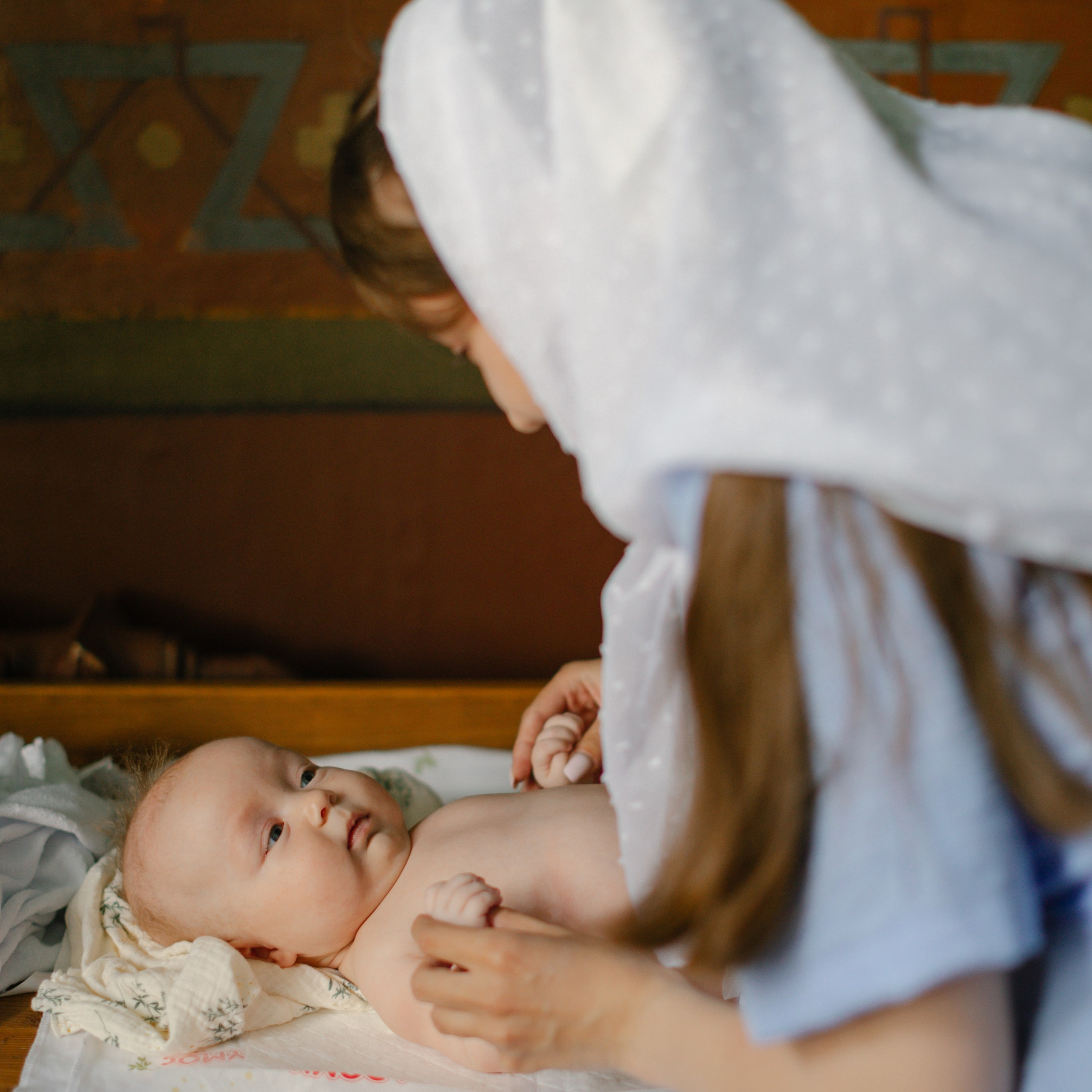 Таинство крещения Церковь Алексия в Середниково