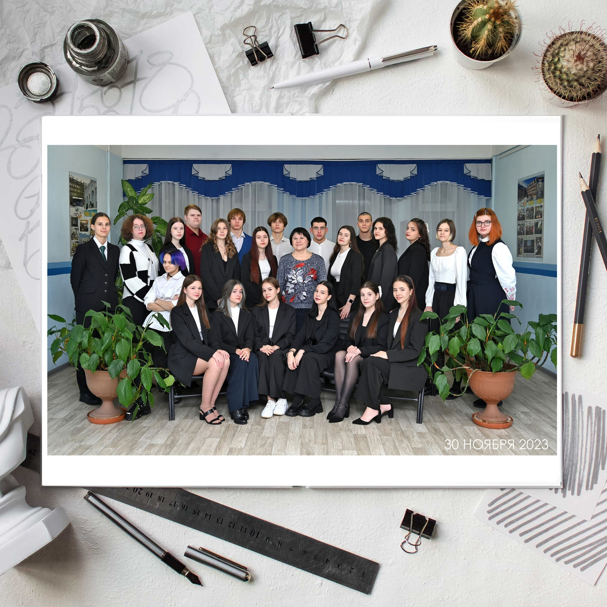 Съёмка в школе без изготовления книги.