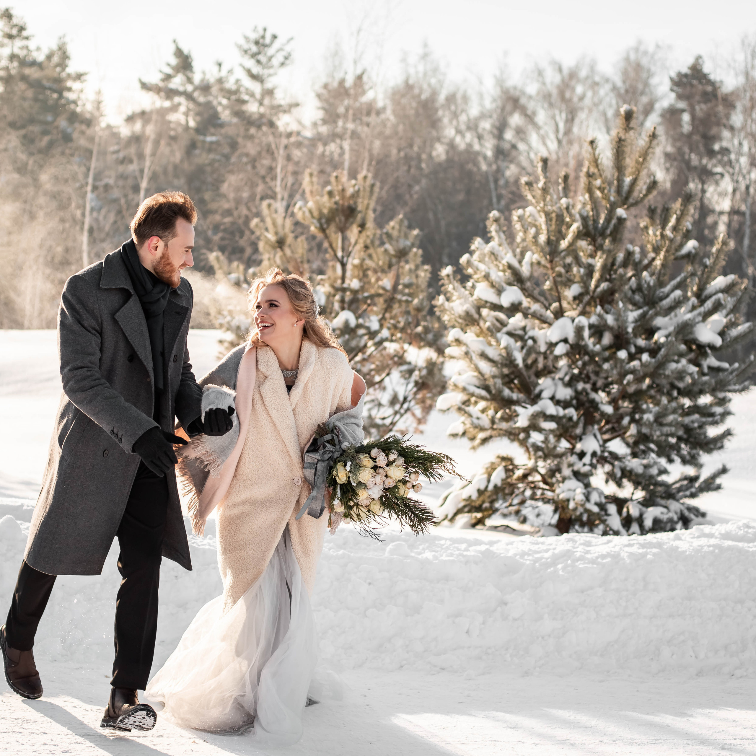 Пара с хаски