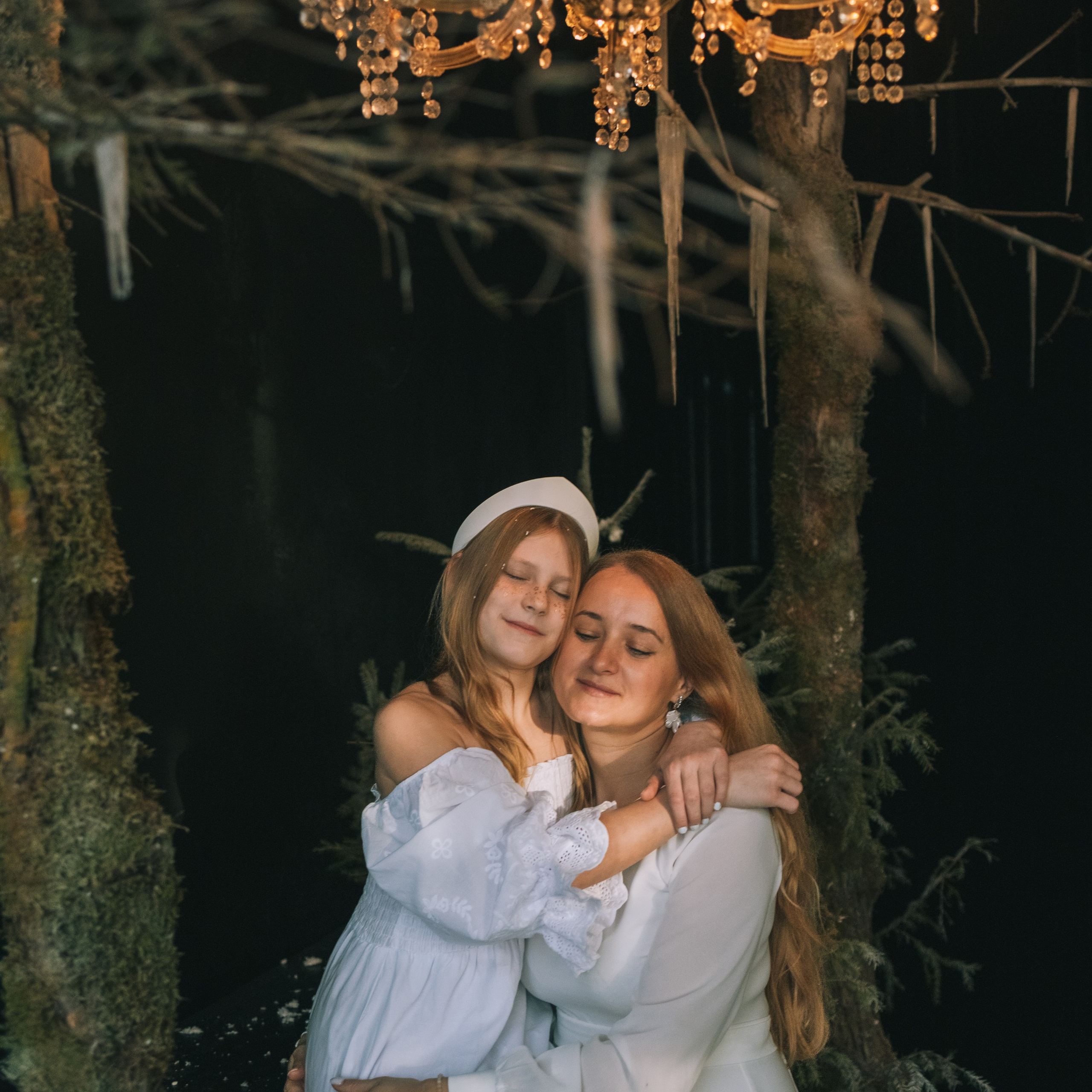 Волшебный зимний лес