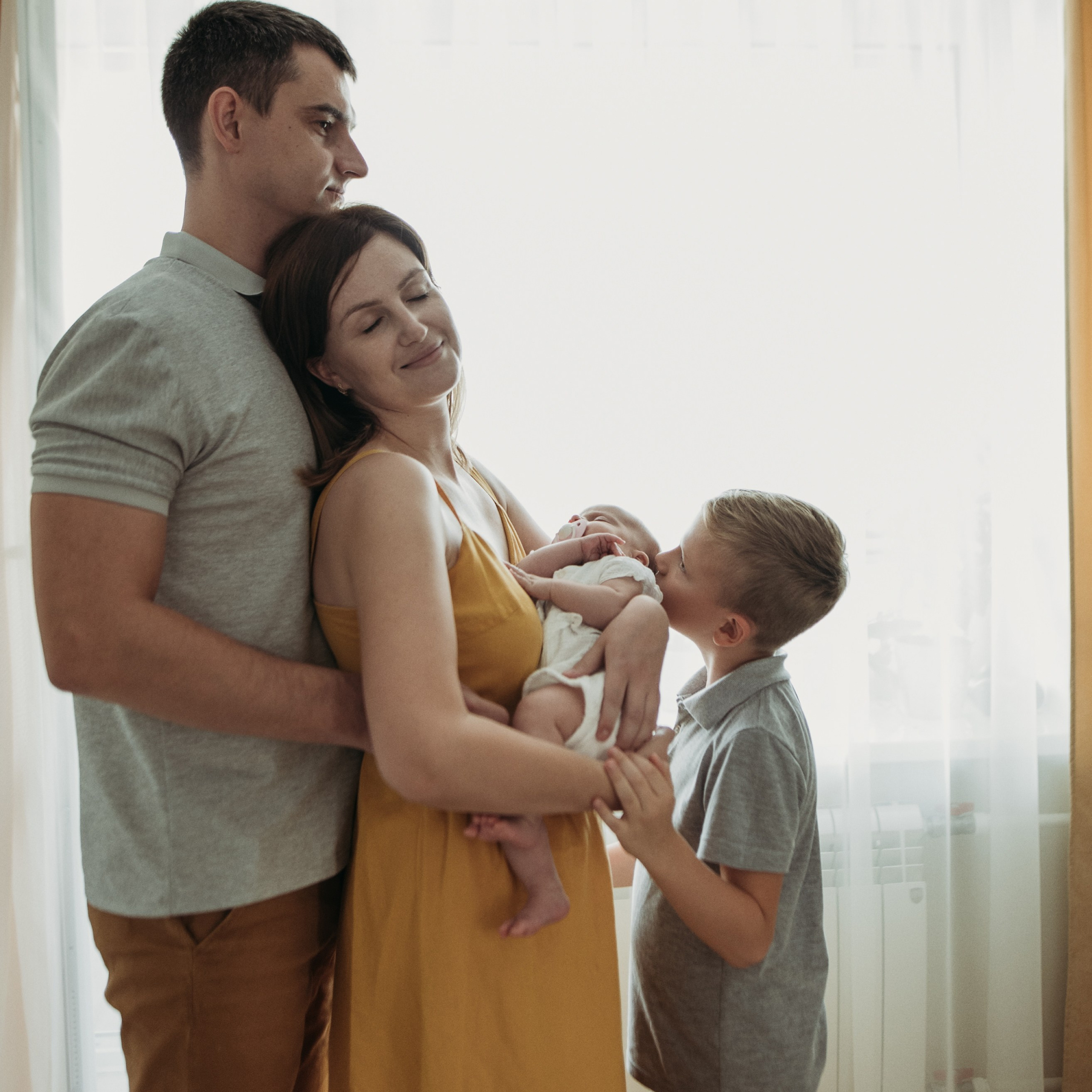 Катя, Ариша, Антон, Артем