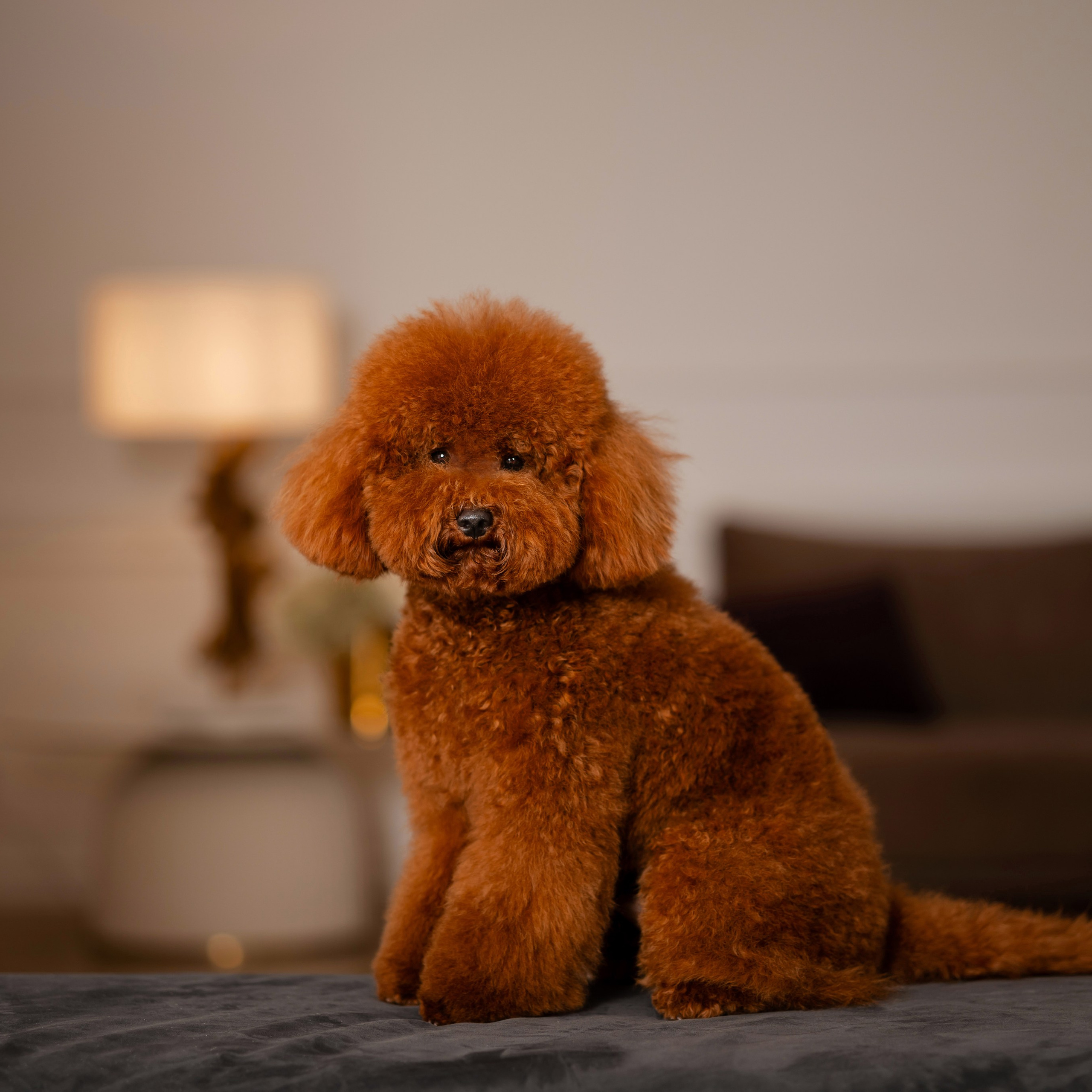 Стильный пудель