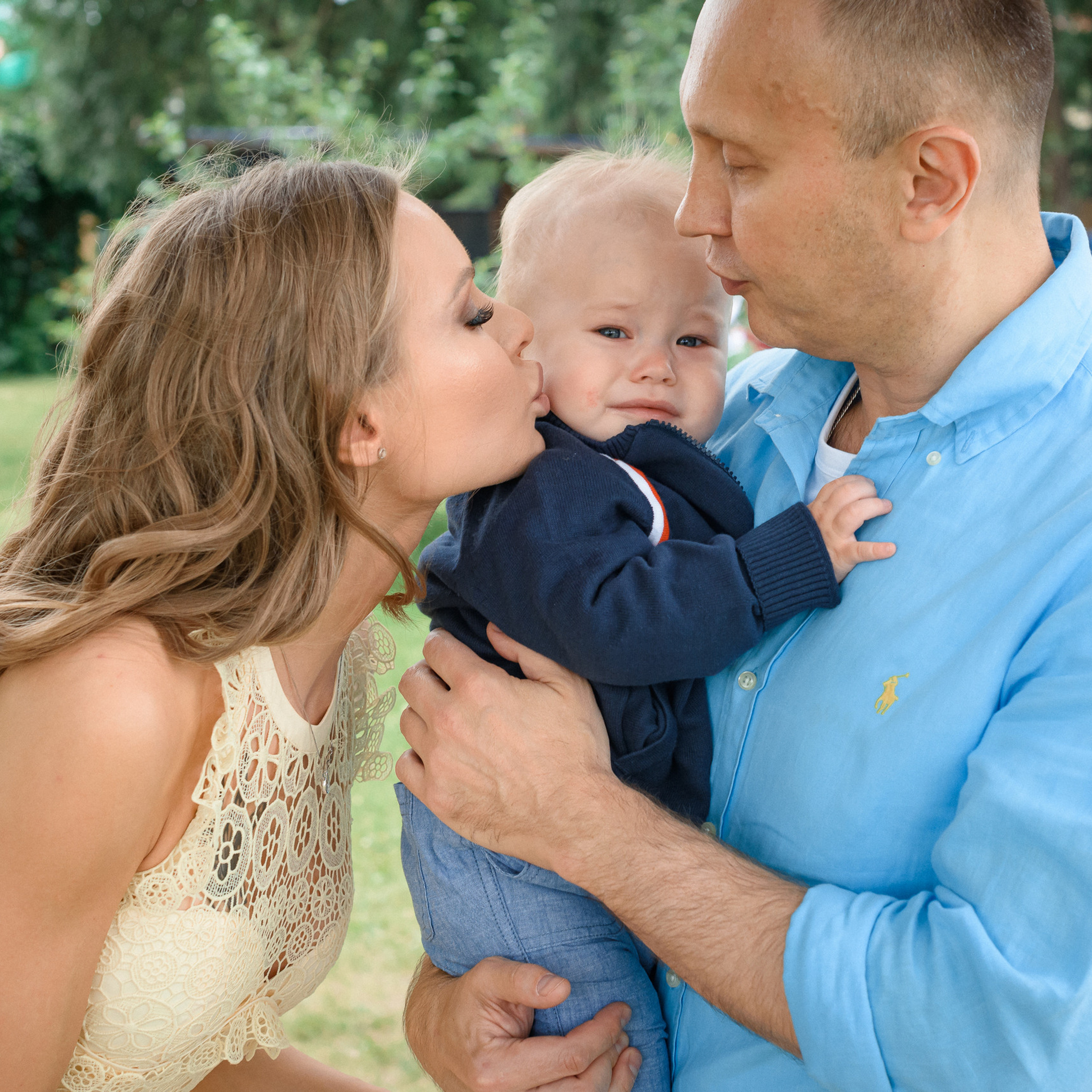 Съёмка праздника на свежем воздухе