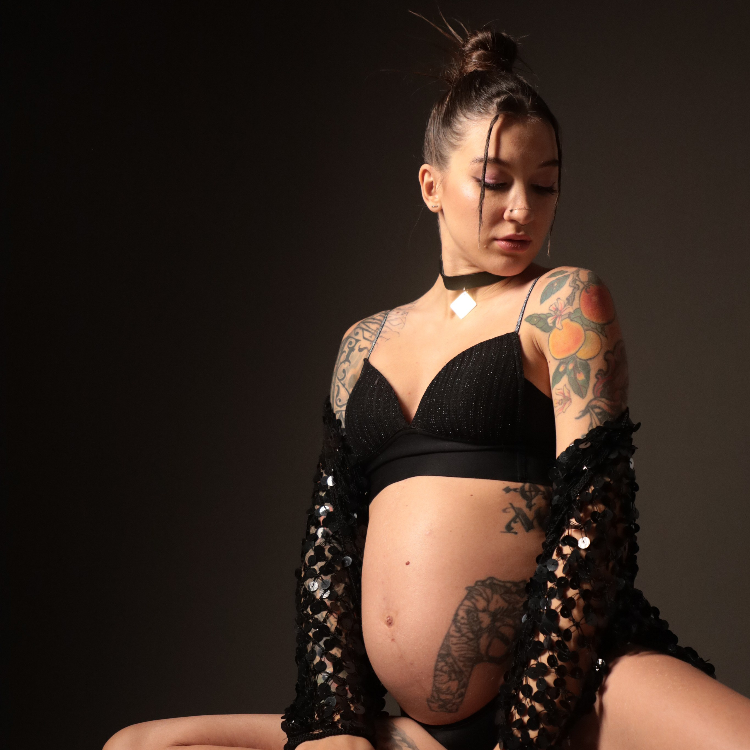 Необычная фотосессия беременности