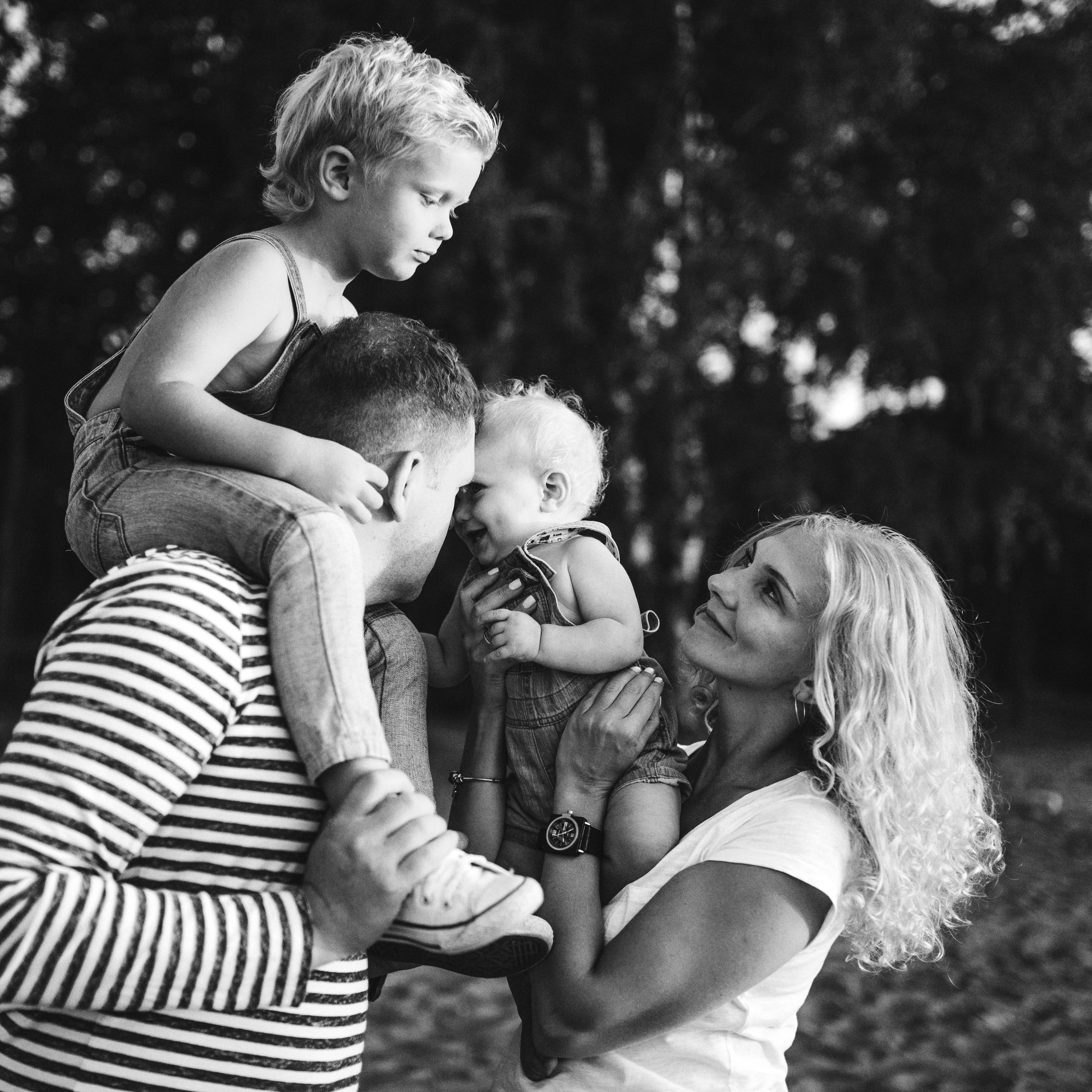 Юлия, Максим, Матвей и Макар