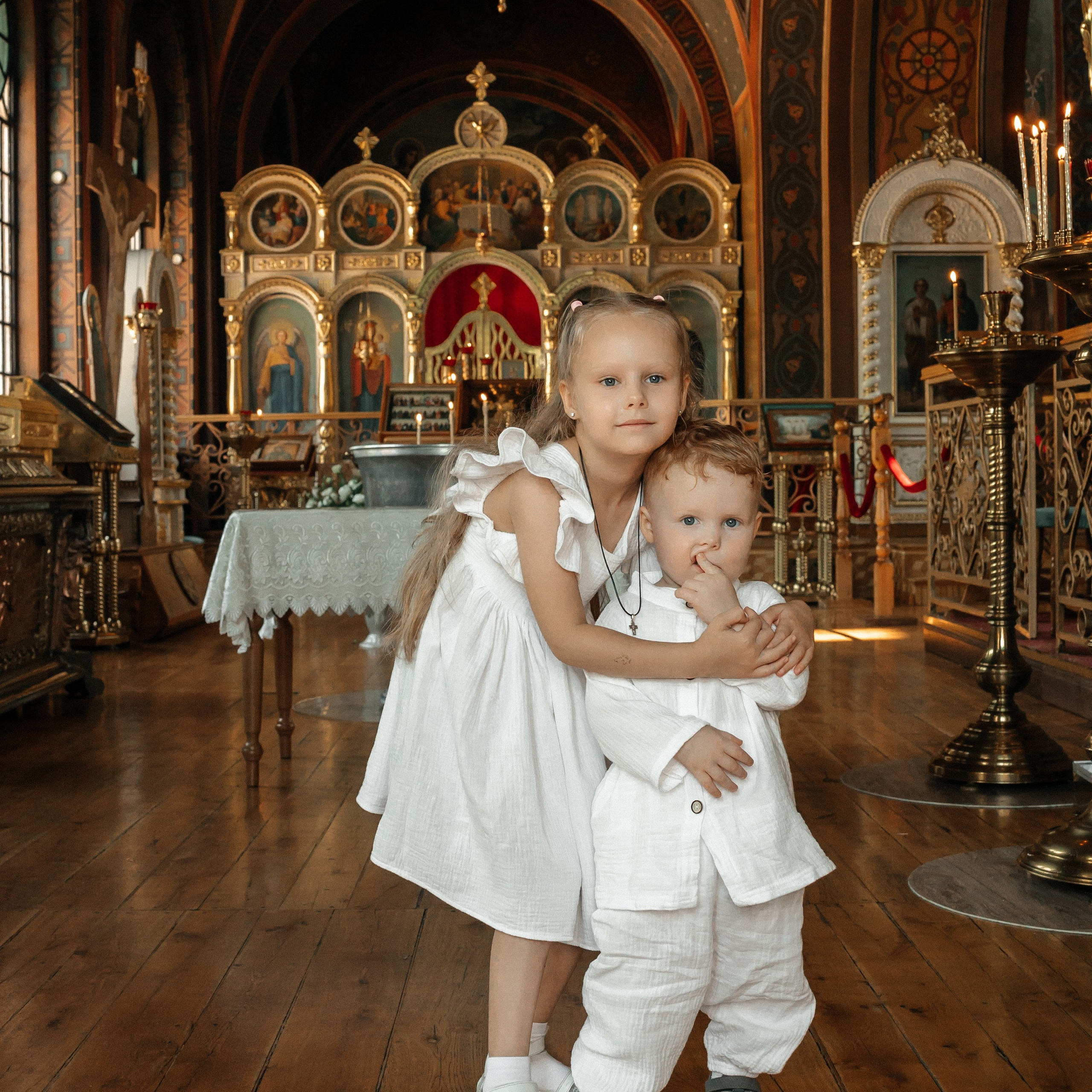 Крещение София и Сережа