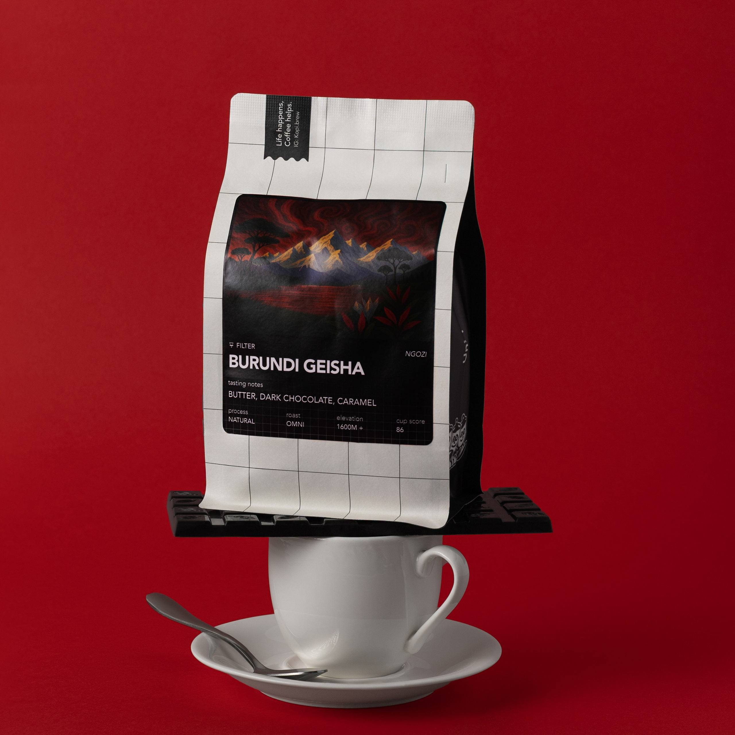 Съемка кофе для «Kopi.brew»