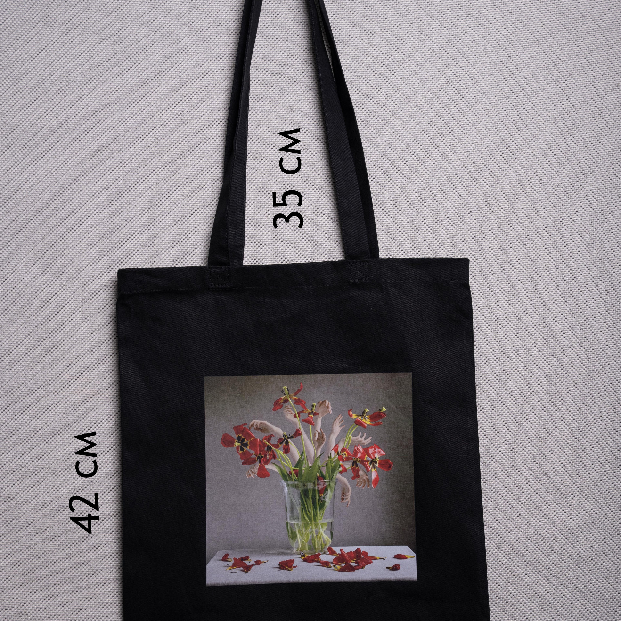 Шоппер «Тюльпаны». Анна Новосельцева. Индивидуальные фотосессии в Москве и М.О