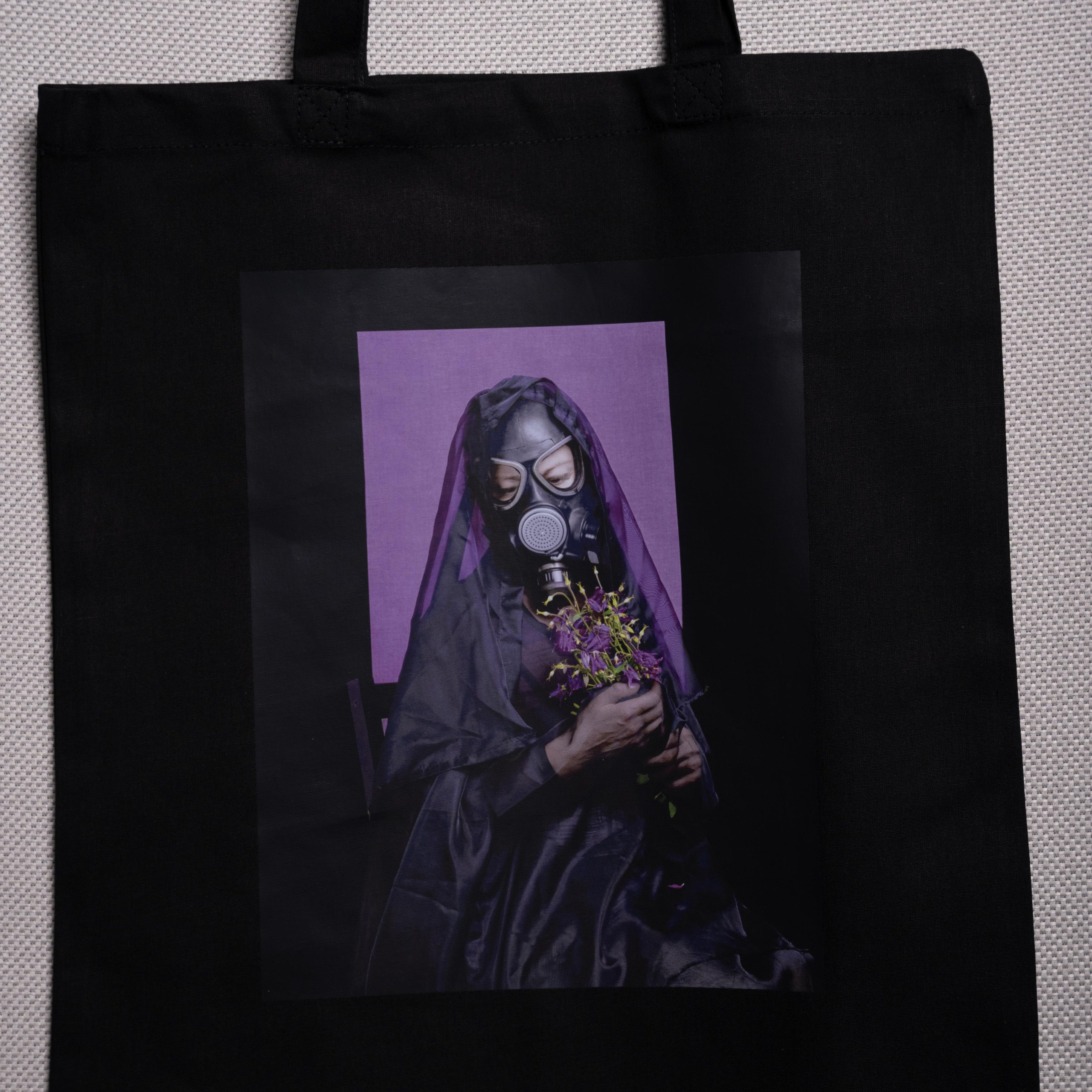 Шоппер «Фиолетовая женщина». Анна Новосельцева. Индивидуальные фотосессии в Москве и М.О