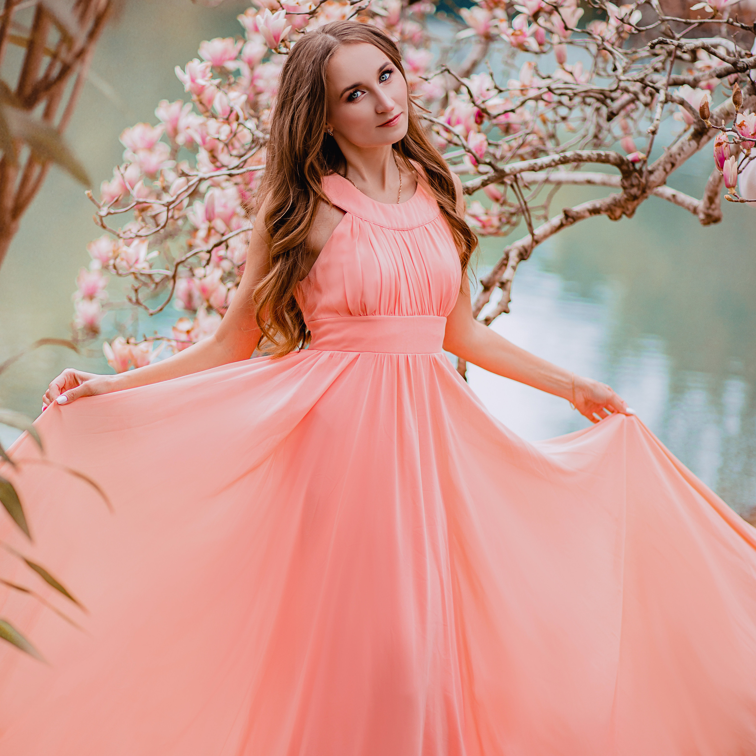 Эльвина. Магнолия. Парк Южные Культуры