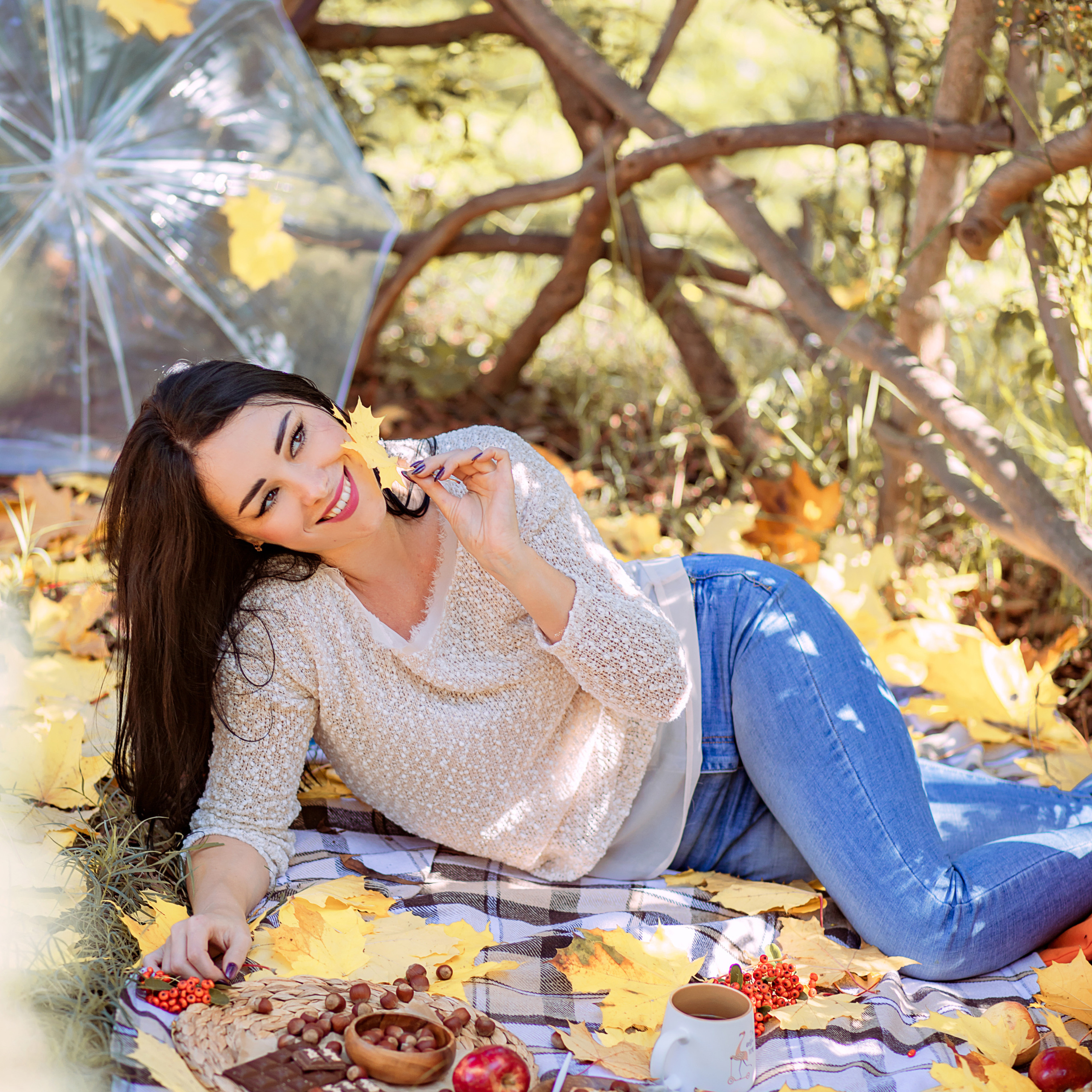 Осенний пикник. Ирина