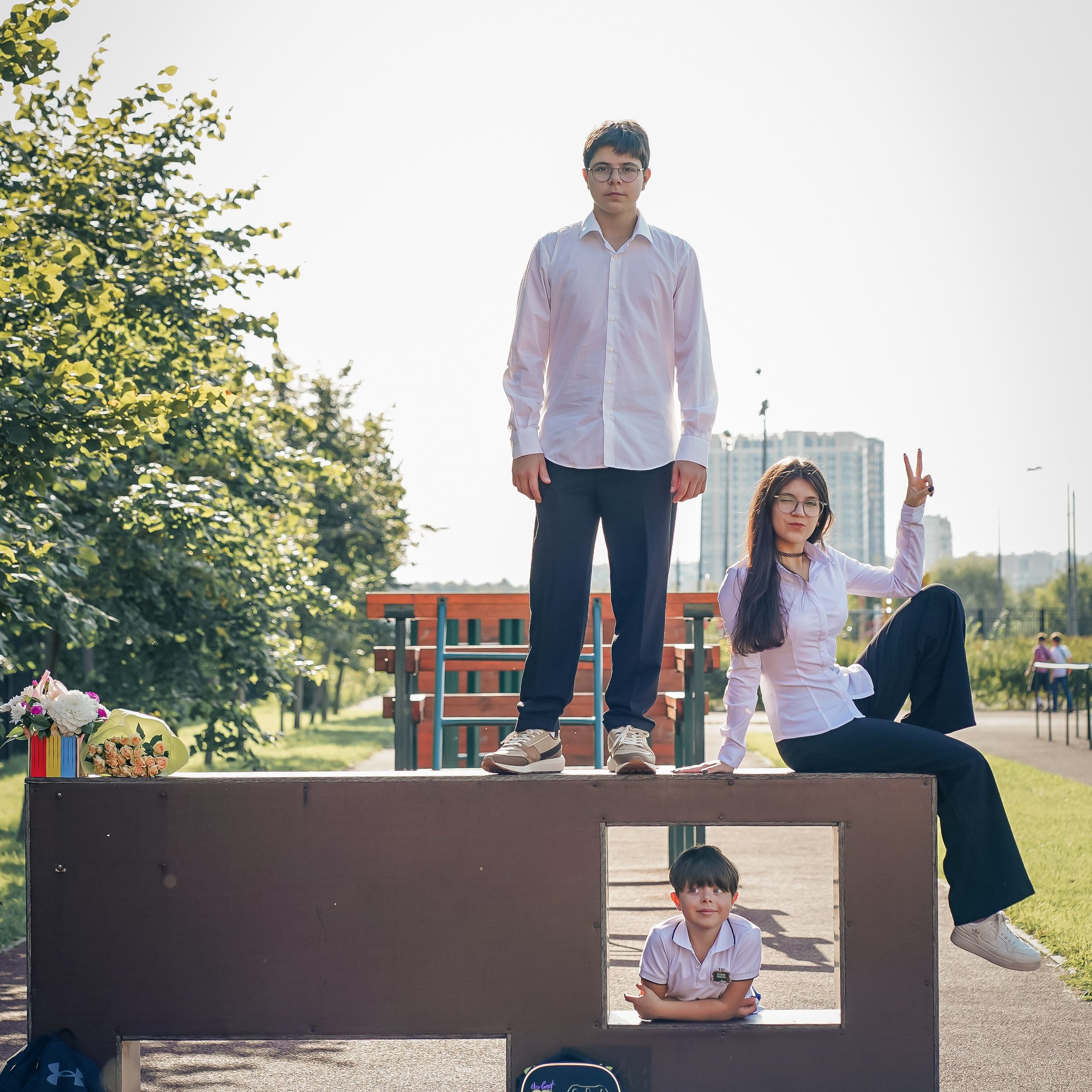 Максим, Тим и Эля